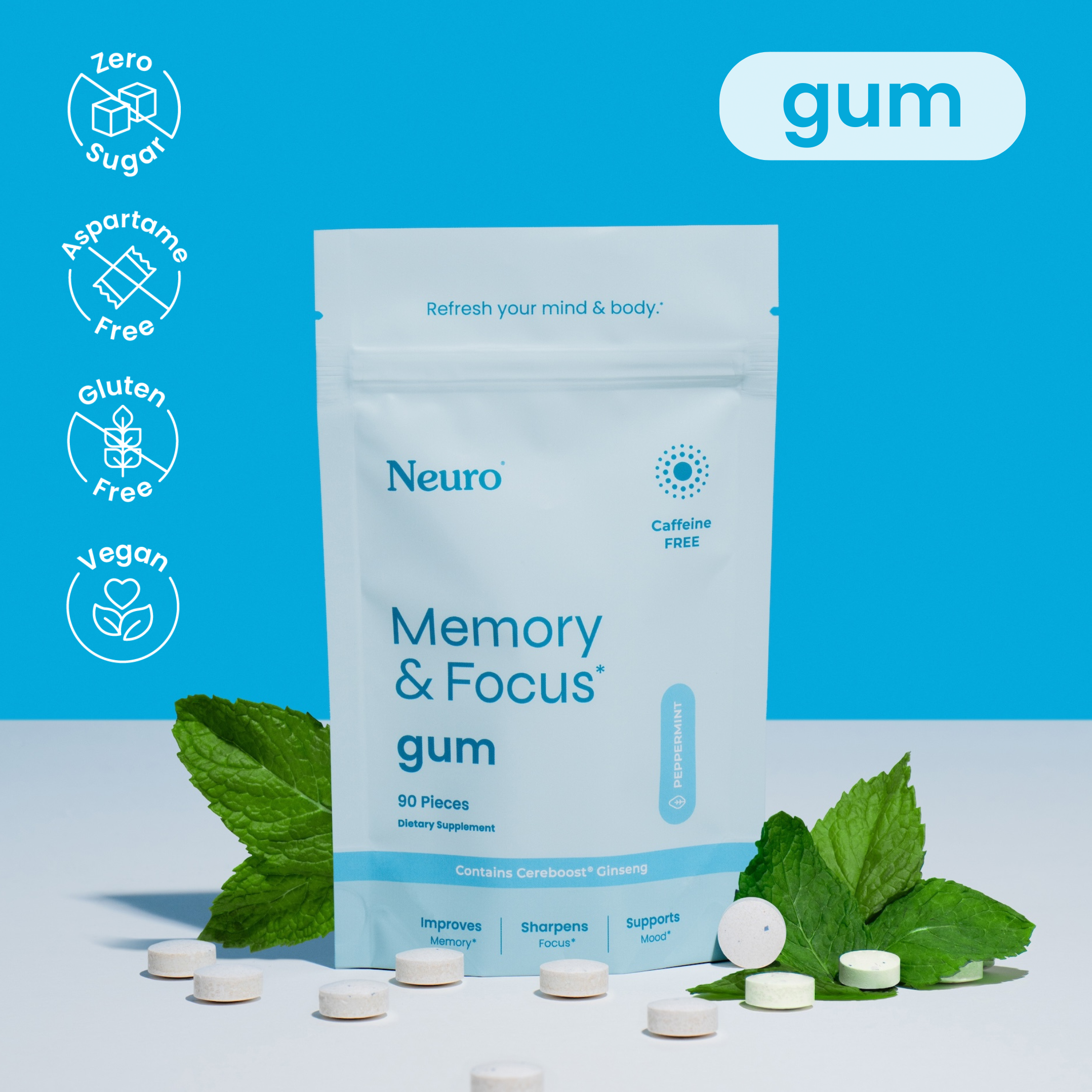 Memory & Focus™ Gum