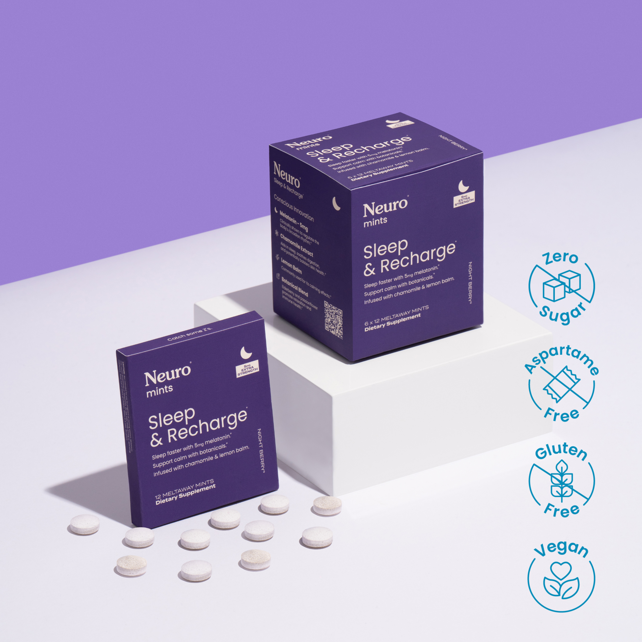 Sleep & Recharge™ Meltaway Mints
