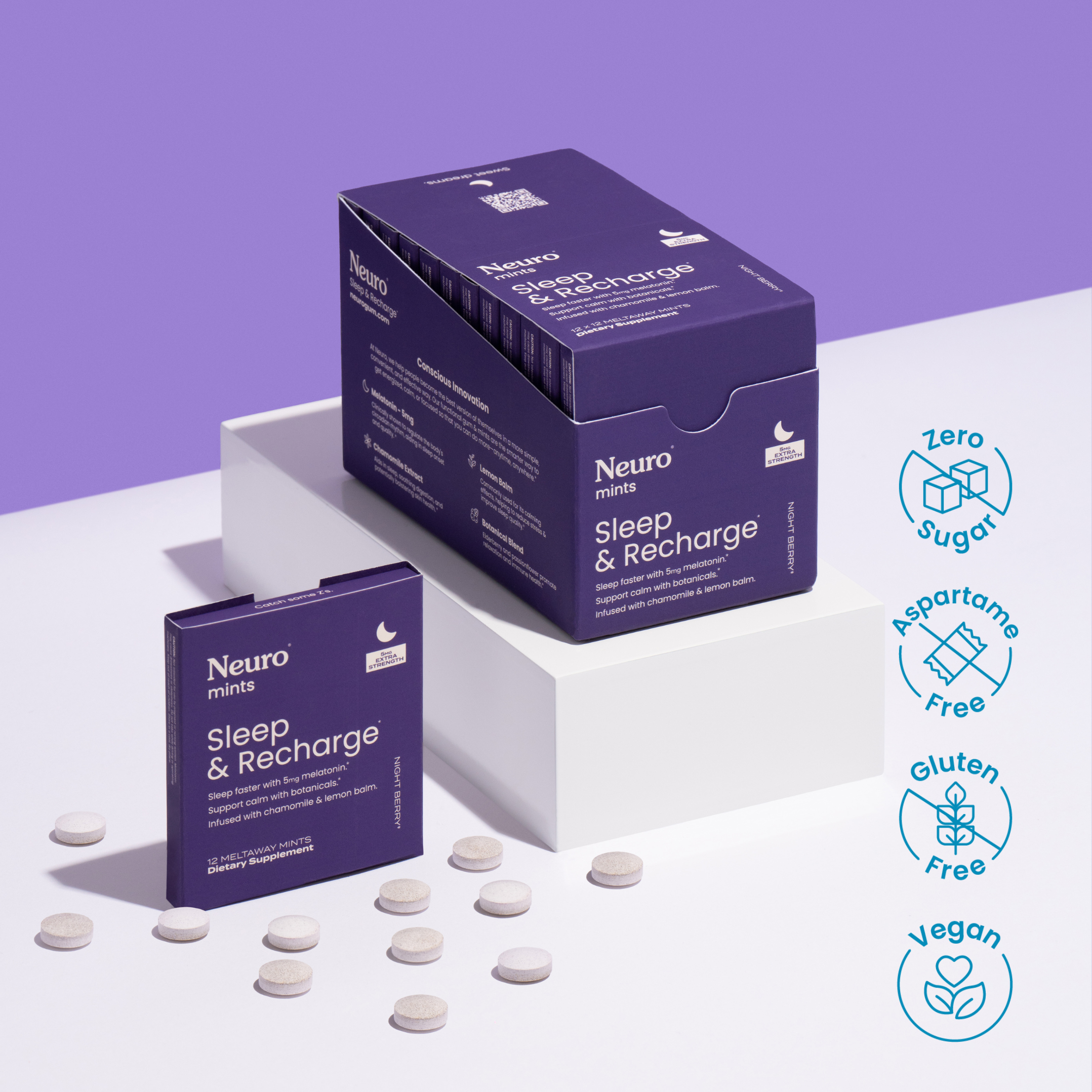 Sleep & Recharge™ Meltaway Mints