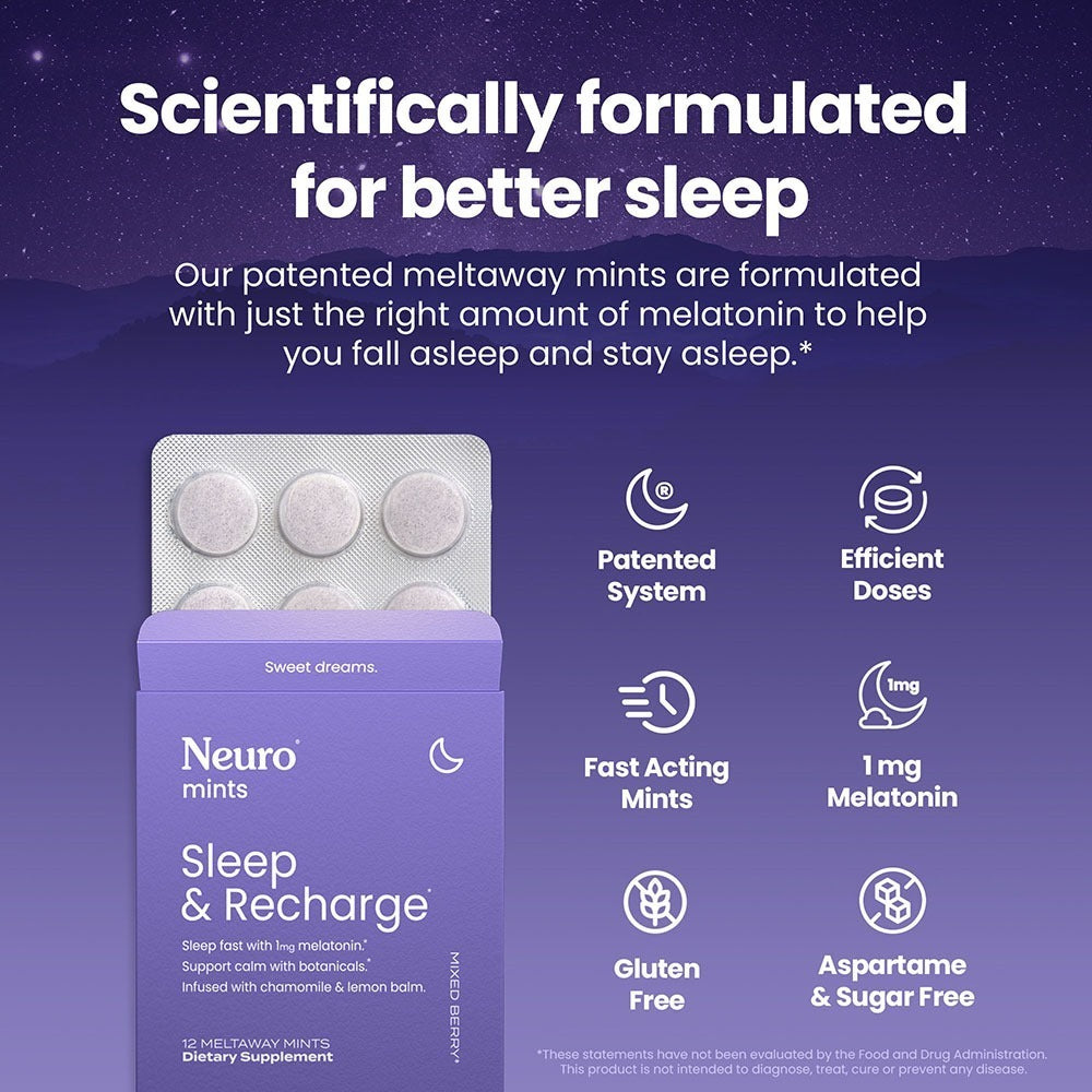 Sleep & Recharge™ Meltaway Mints