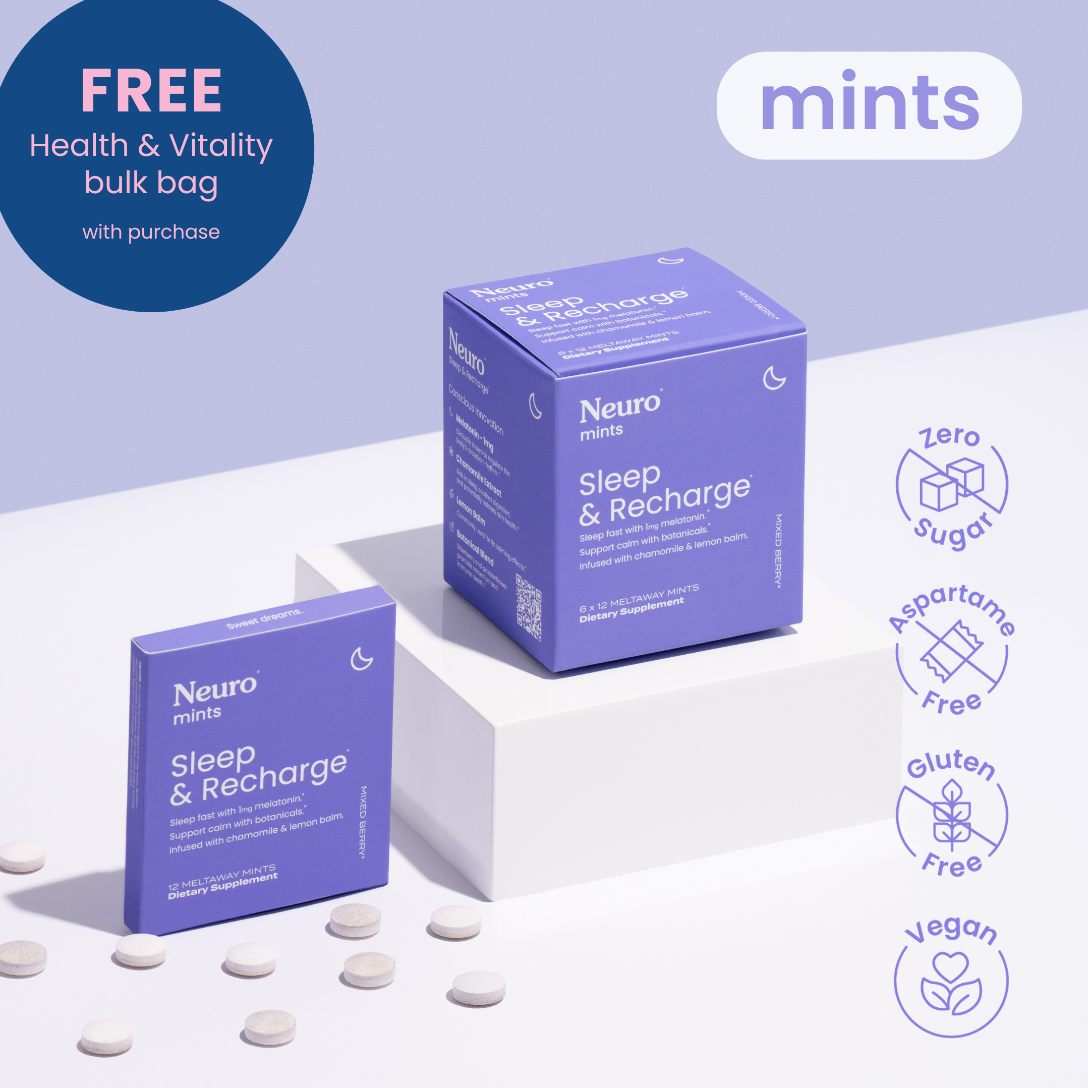 Sleep & Recharge™ Meltaway Mints