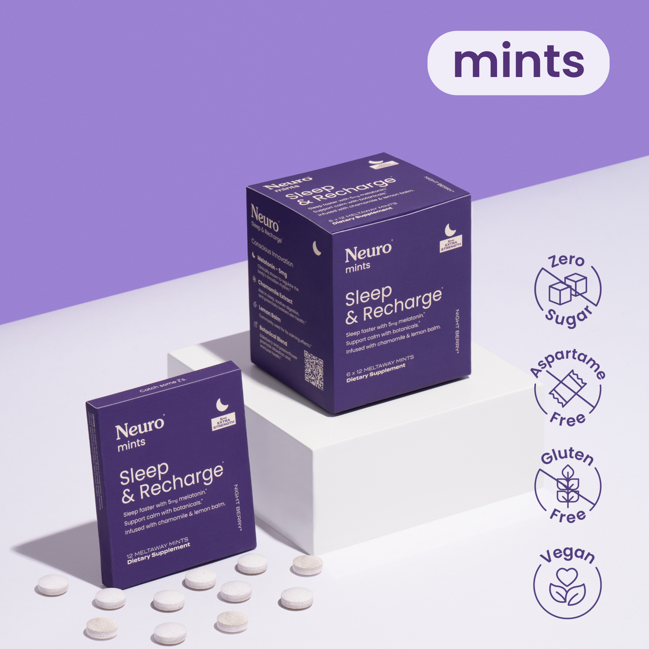 Sleep & Recharge™ Meltaway Mints