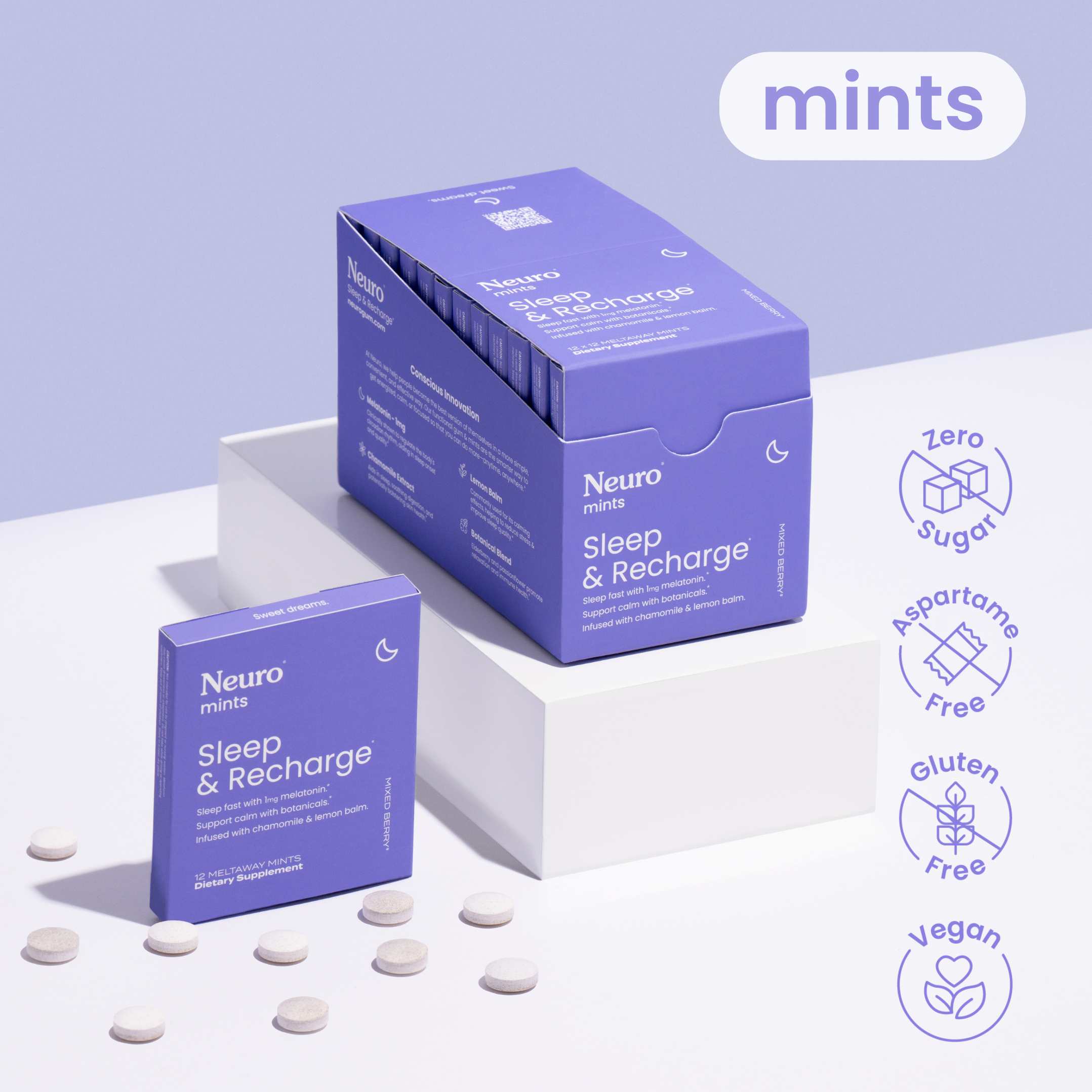Sleep & Recharge™ Meltaway Mints