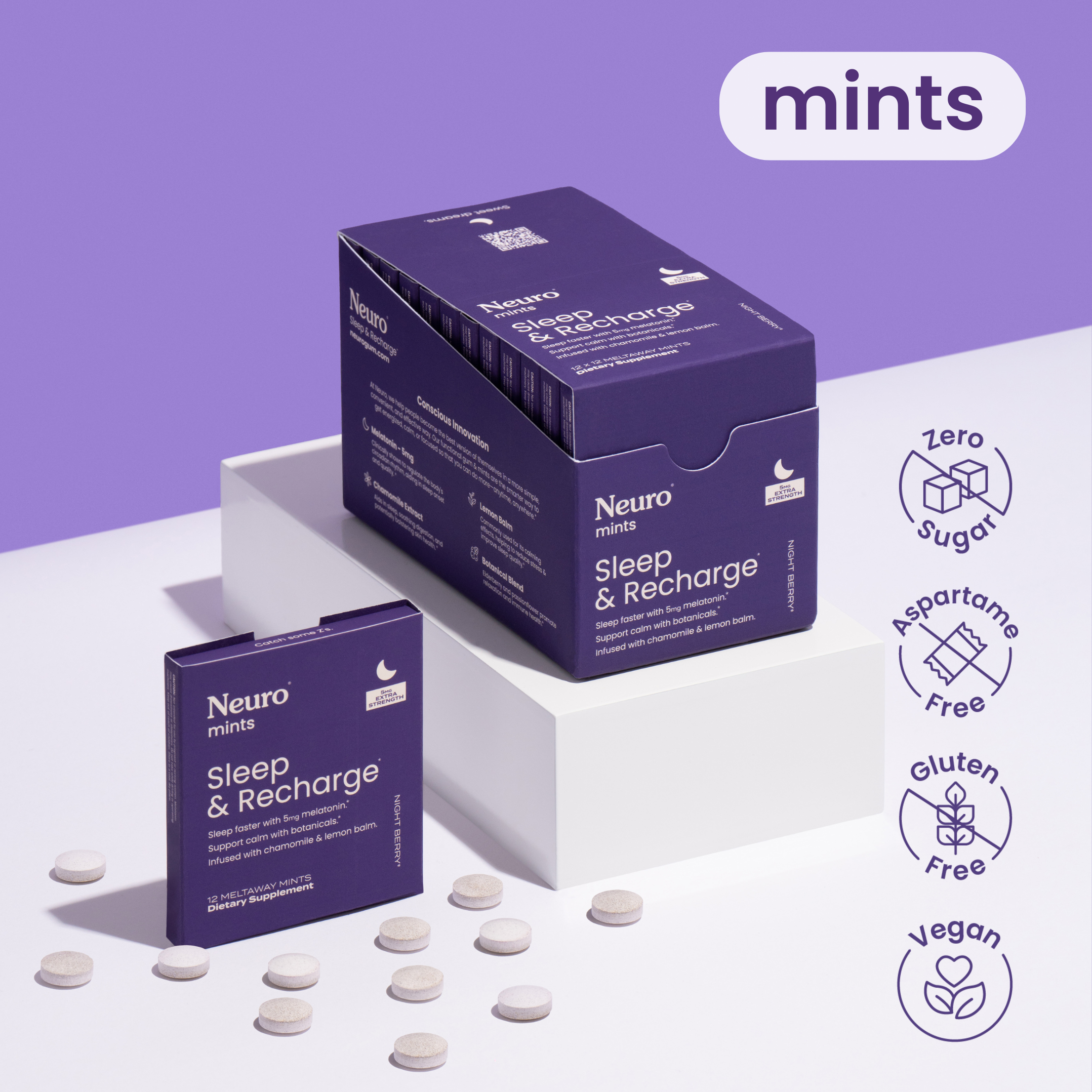 Sleep & Recharge™ Meltaway Mints