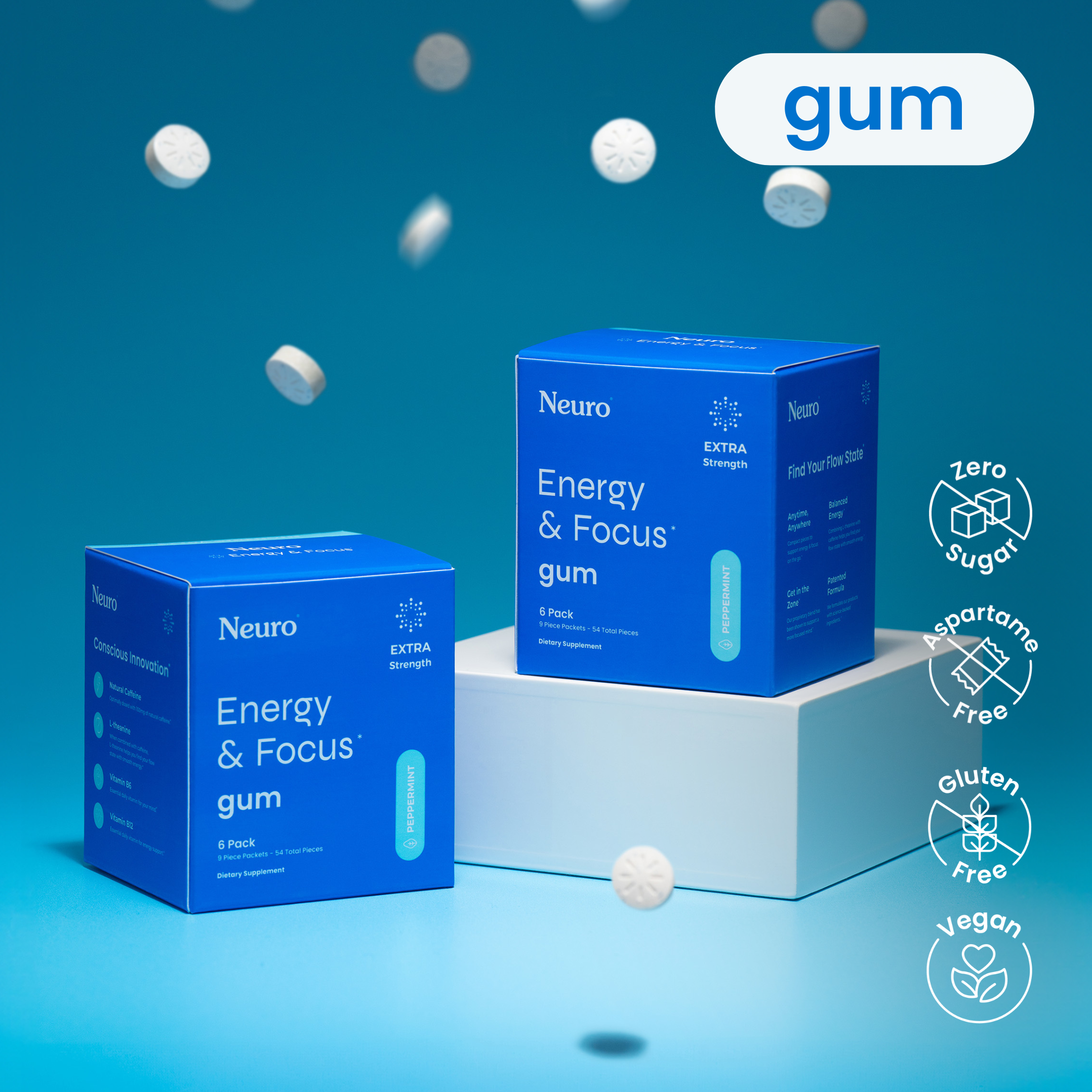 Extra Strength Energy & Focus™ Gum