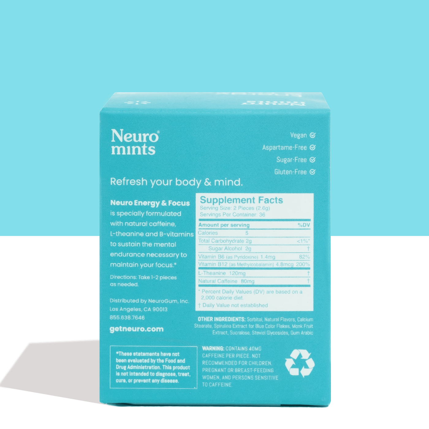 Peppermint / 6 pack (72 pc)