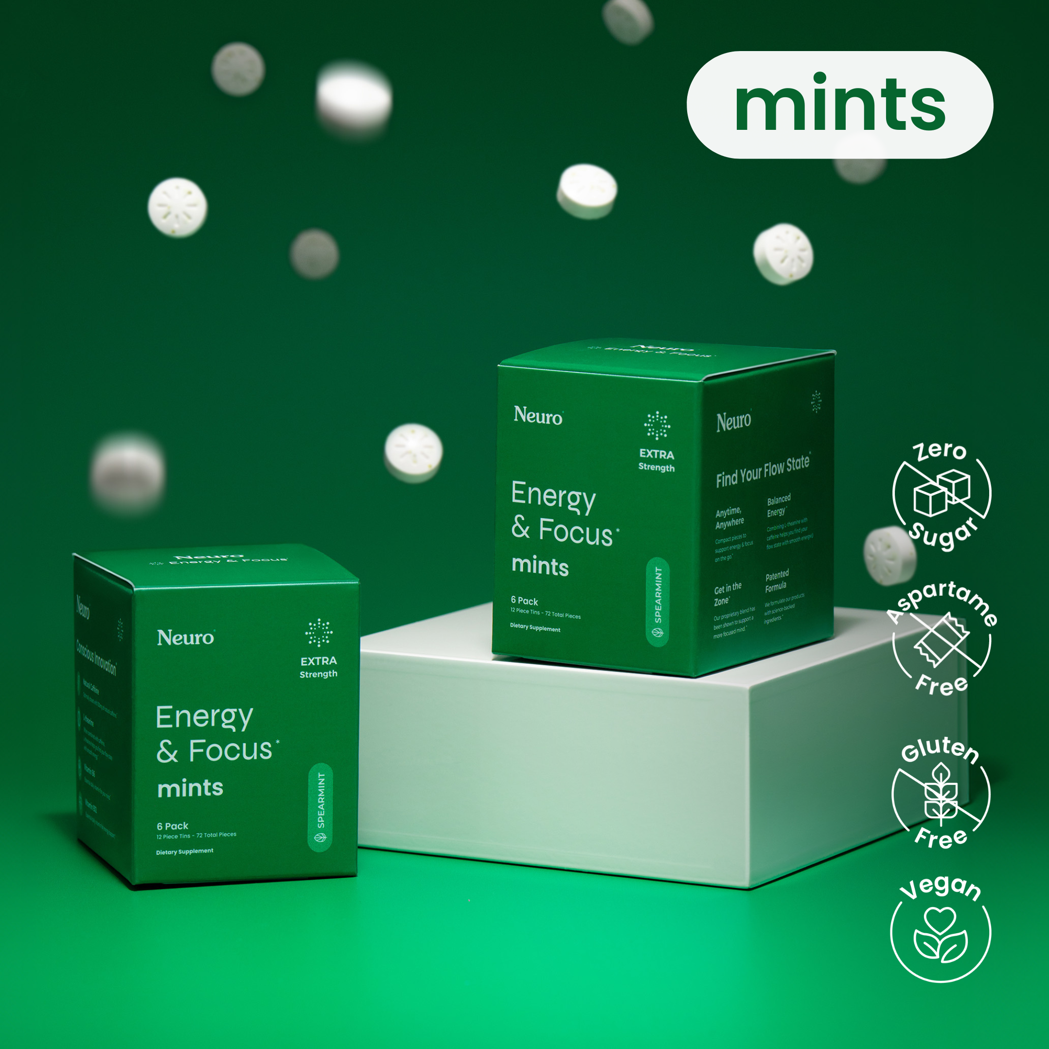 Extra Strength Energy & Focus™ Mints