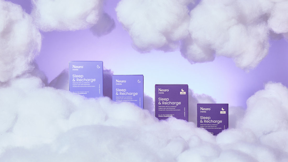 Introducing Sleep & Recharge Meltaway Mints