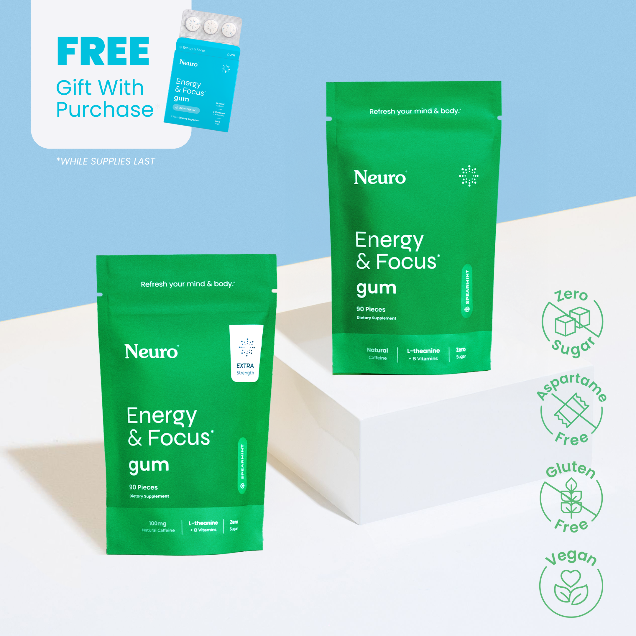 Boost & Beyond Gum Bulk Bags