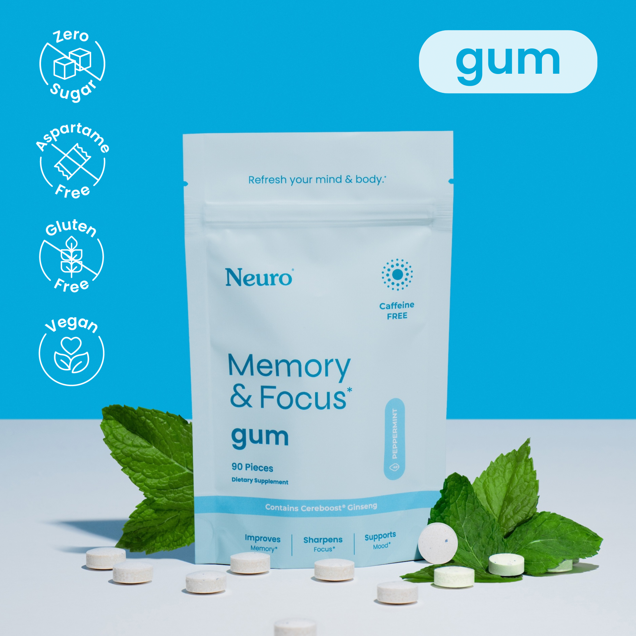 Memory & Focus Gum