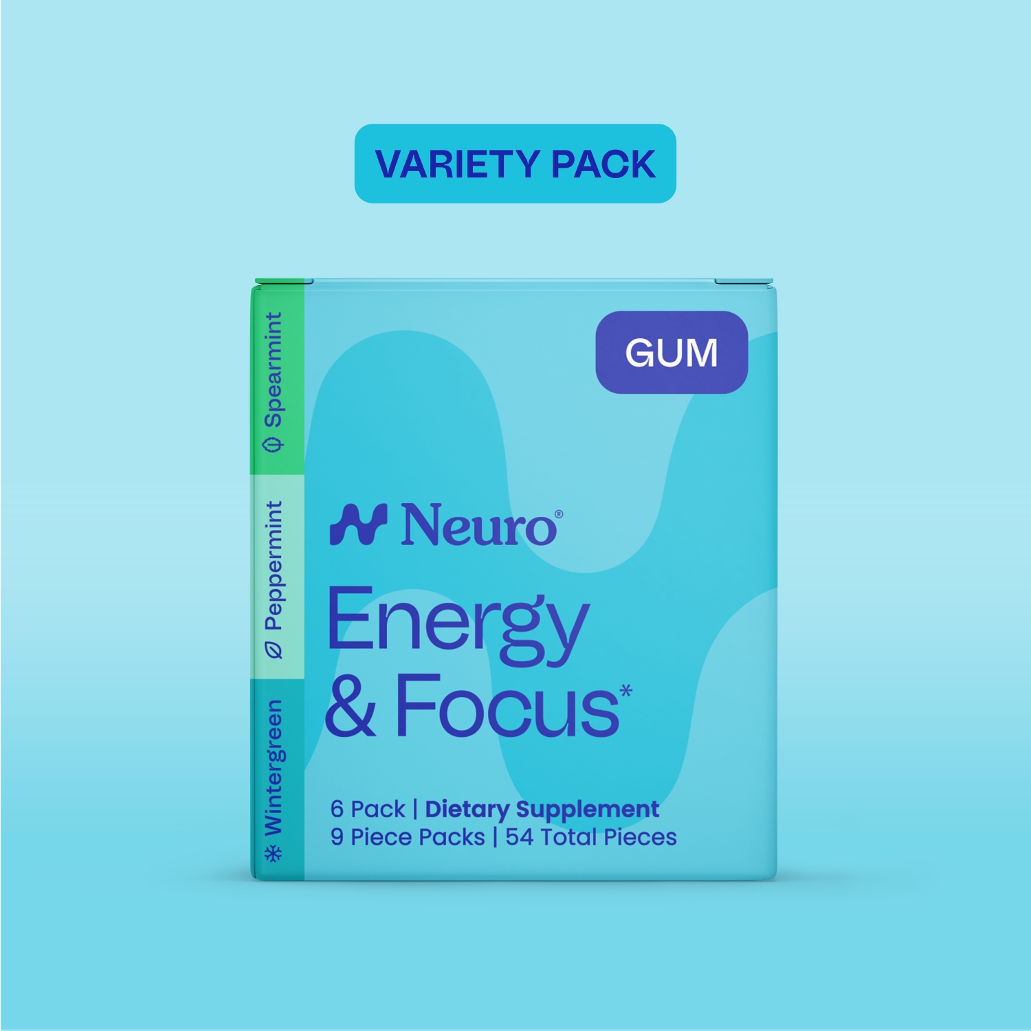 Peppermint | Spearmint | Wintergreen / 6 pack (54 pc)