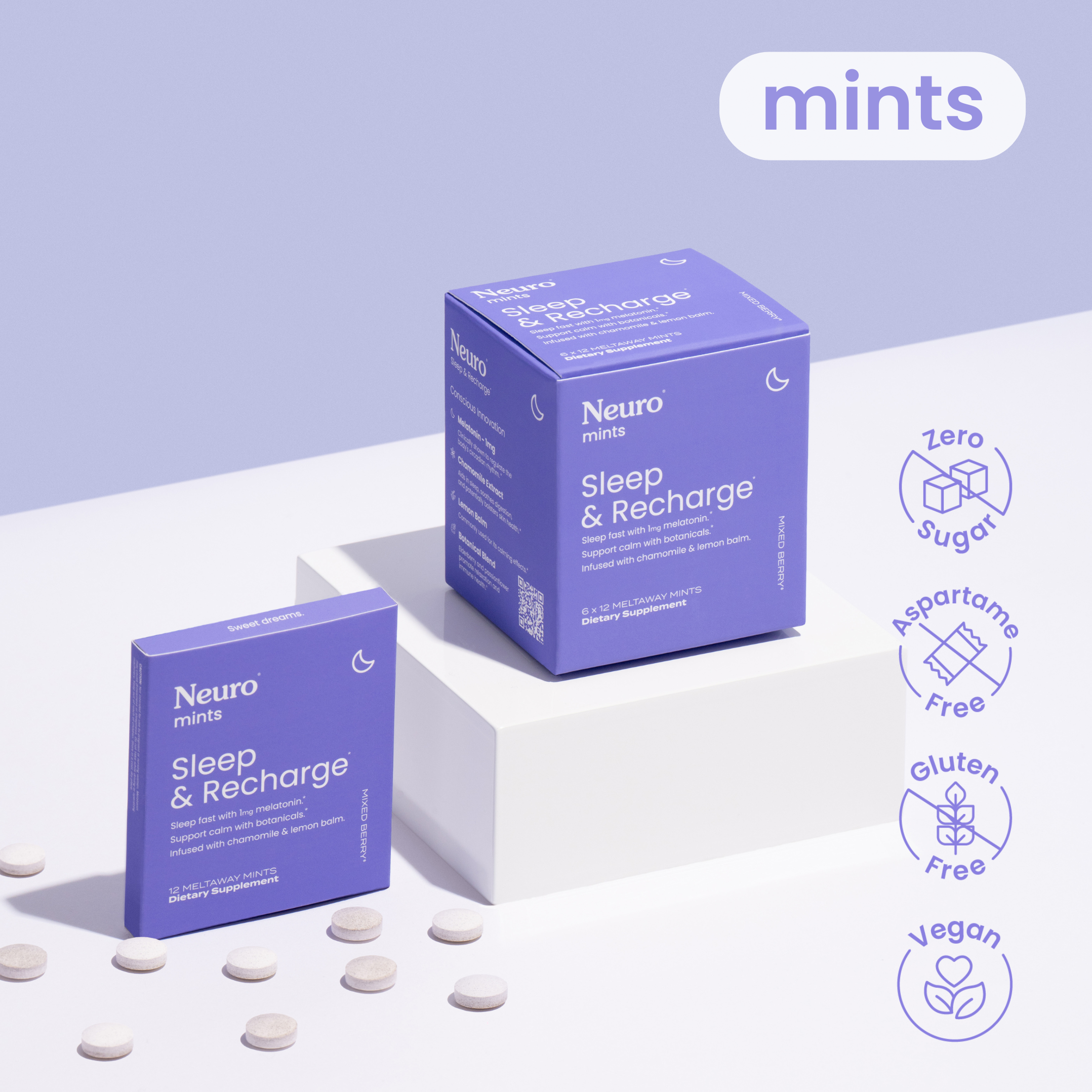 Sleep & Recharge Meltaway Mints