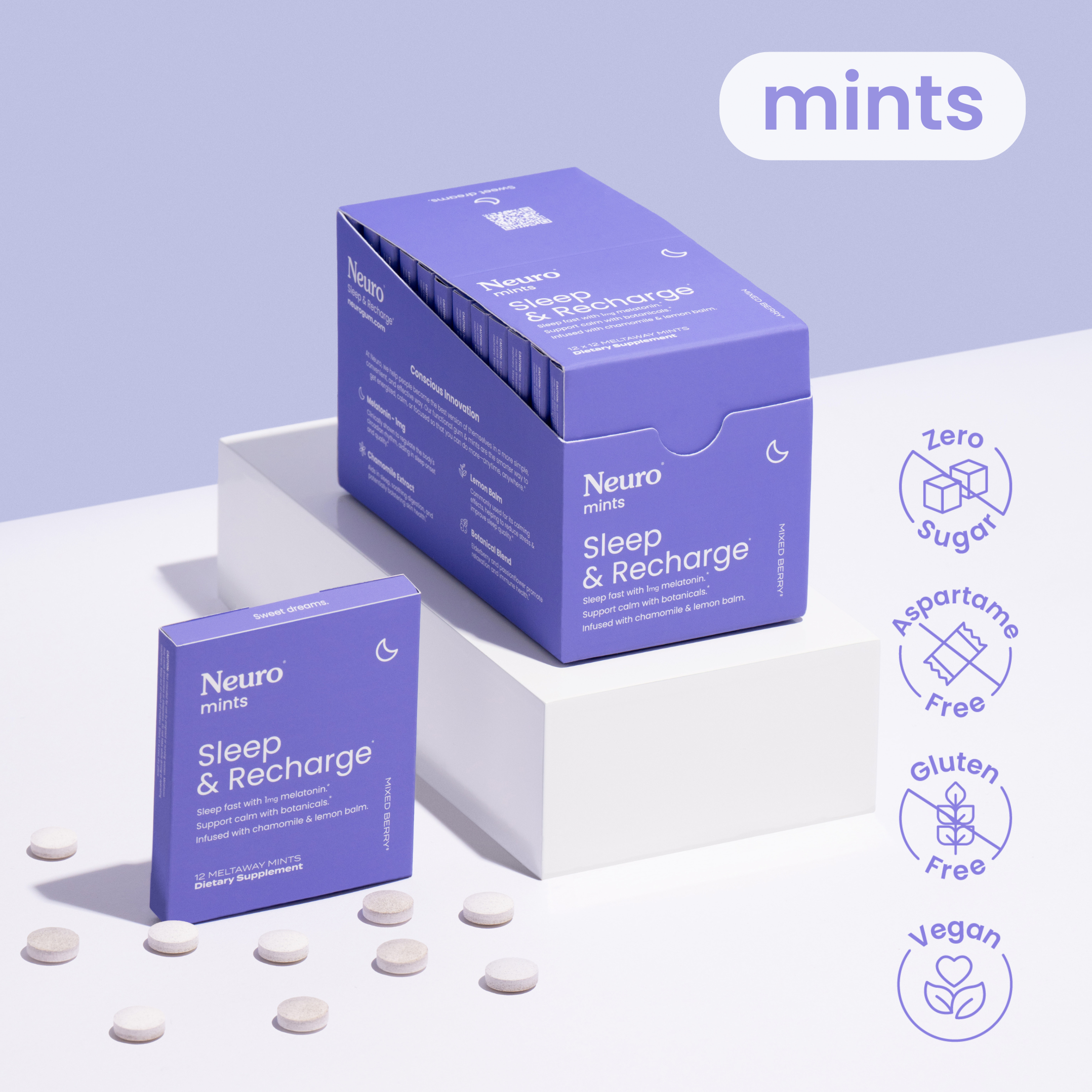 Sleep & Recharge Meltaway Mints