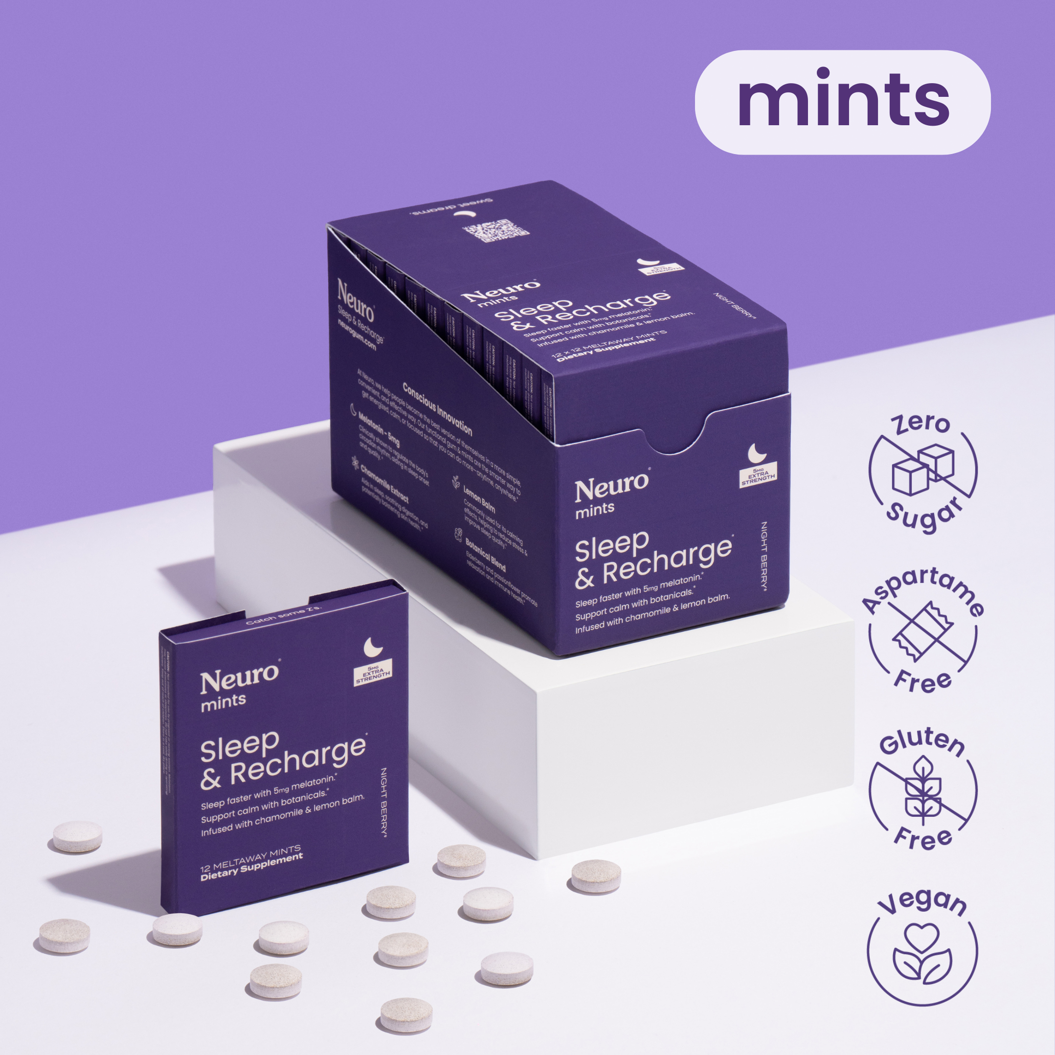 Sleep & Recharge Meltaway Mints