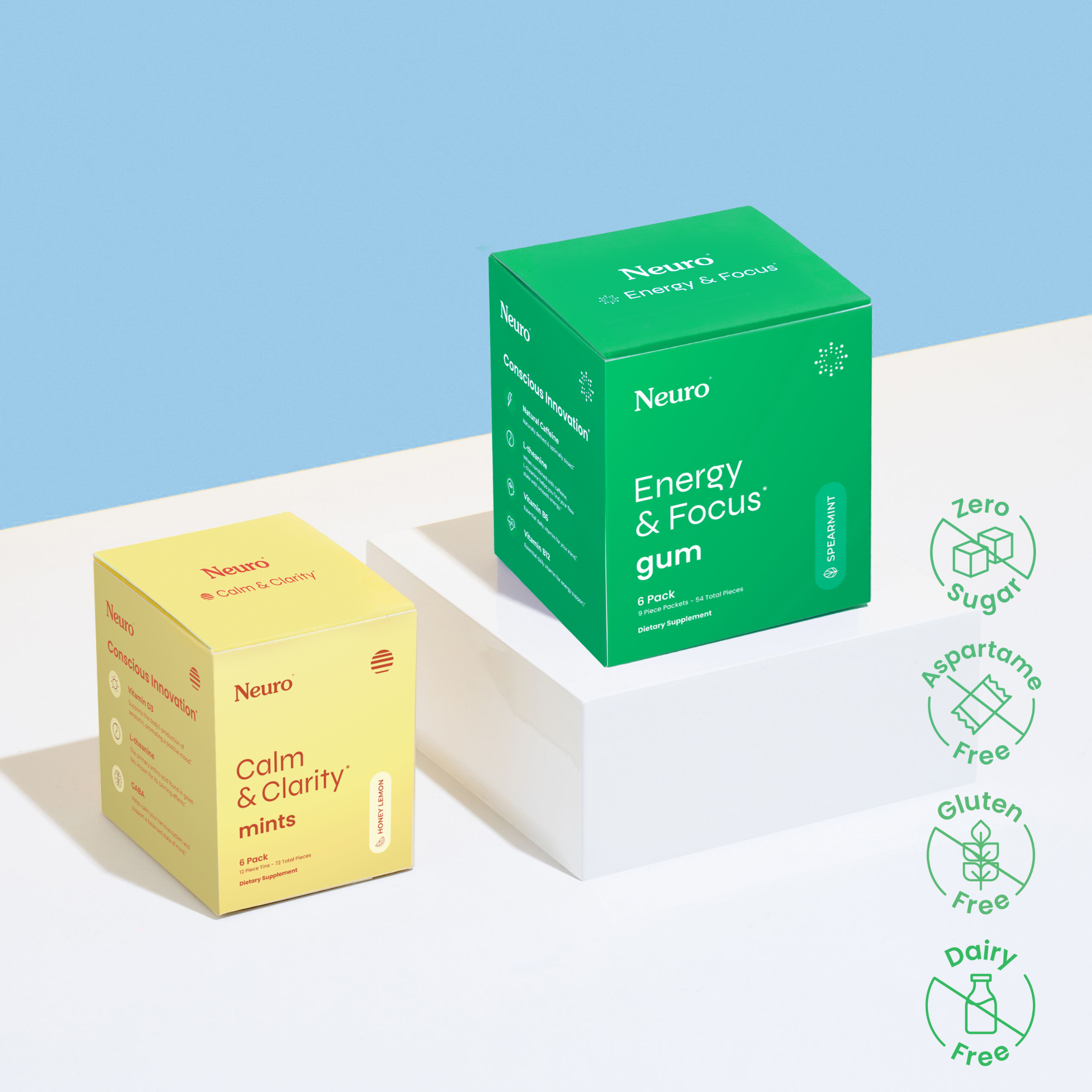 Energize & Unwind Gum + Mints