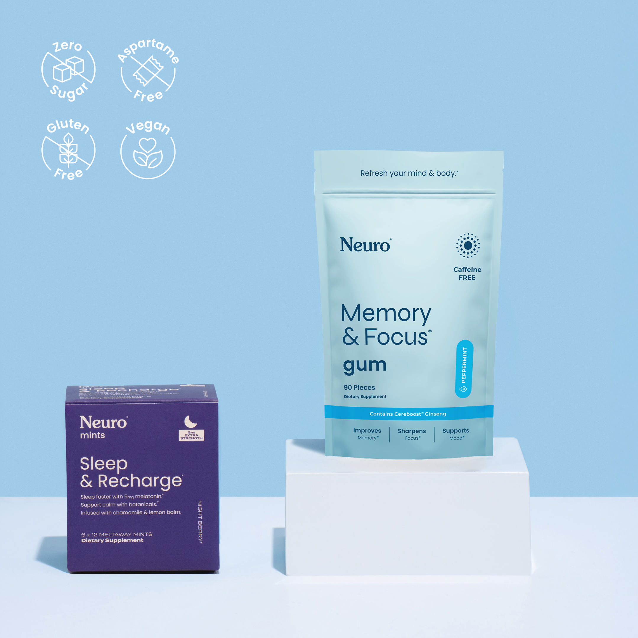 Dream and Recall duo - 5mg