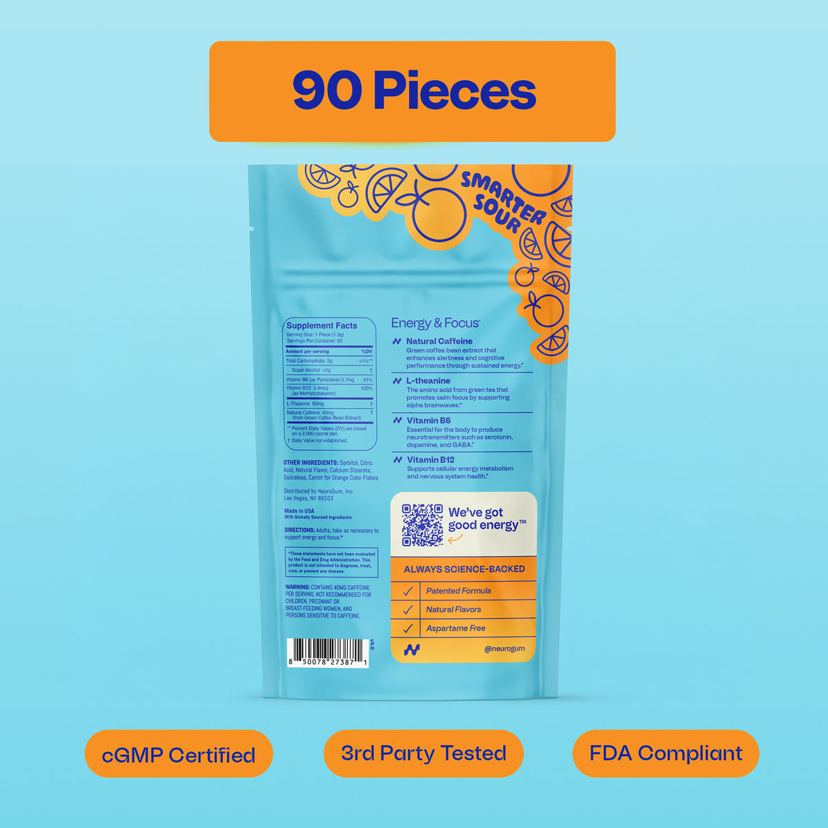 Sour Citrus / 90-piece pack