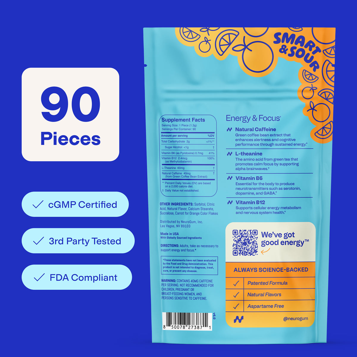 Sour Citrus / 90-piece pack