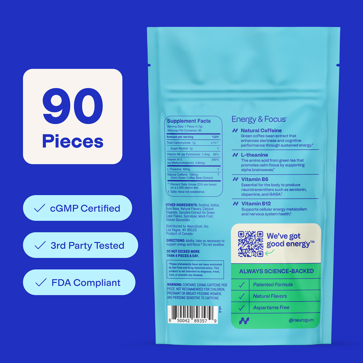 Spearmint / 90-piece pack