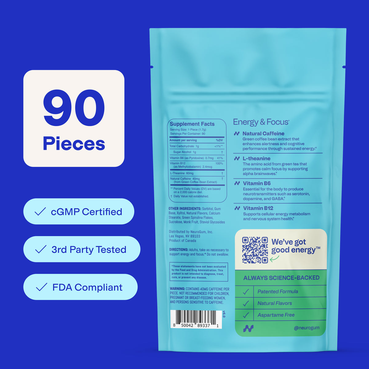 Spearmint / 90-piece pack