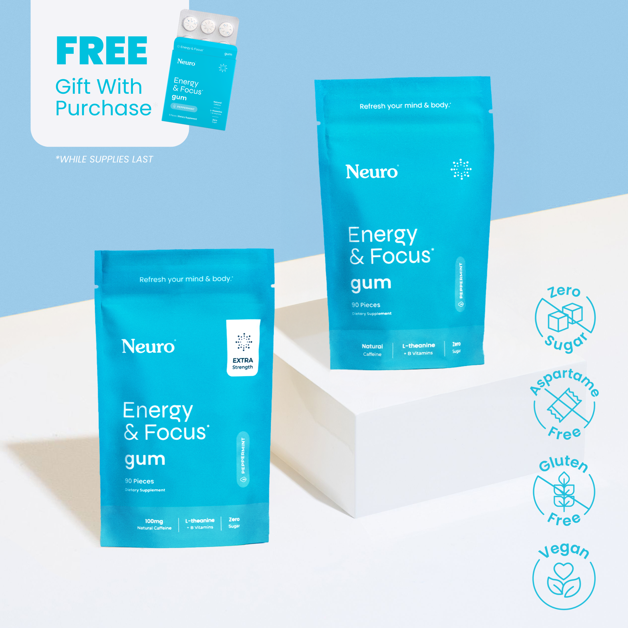 Boost & Beyond Gum Bulk Bags