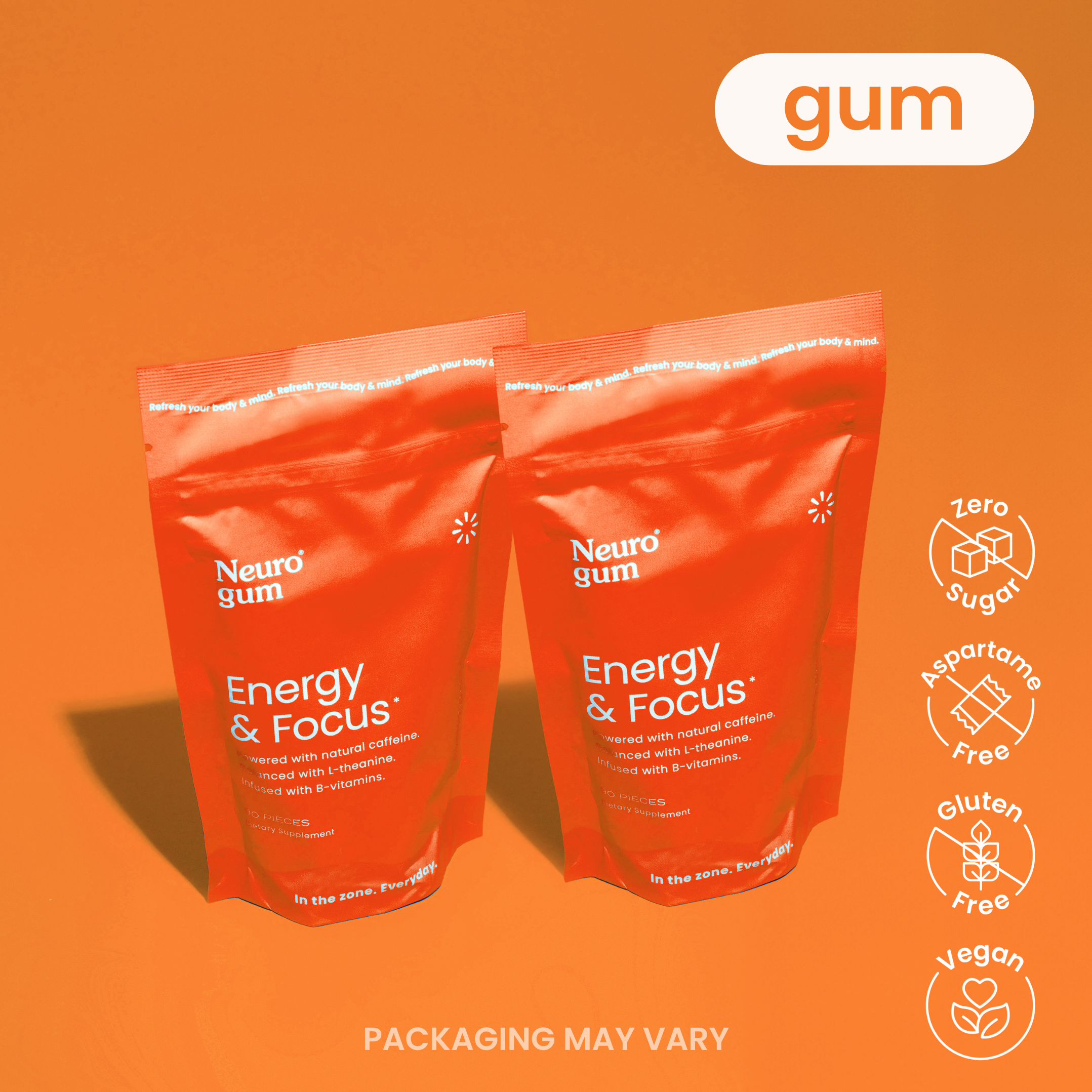 Energy & Focus Gum