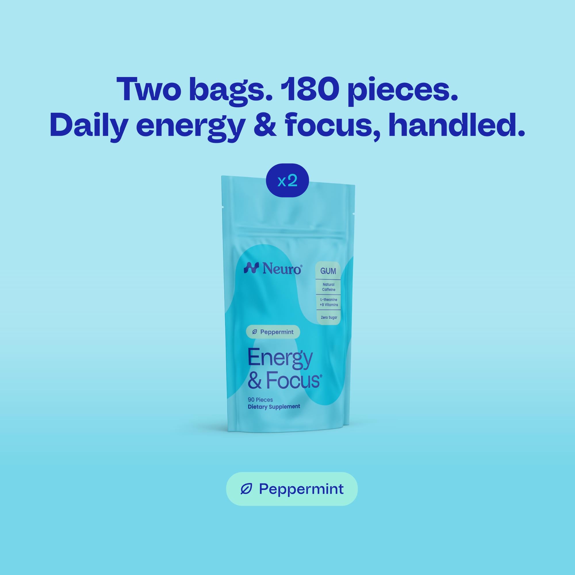 Peppermint / 180-piece pack