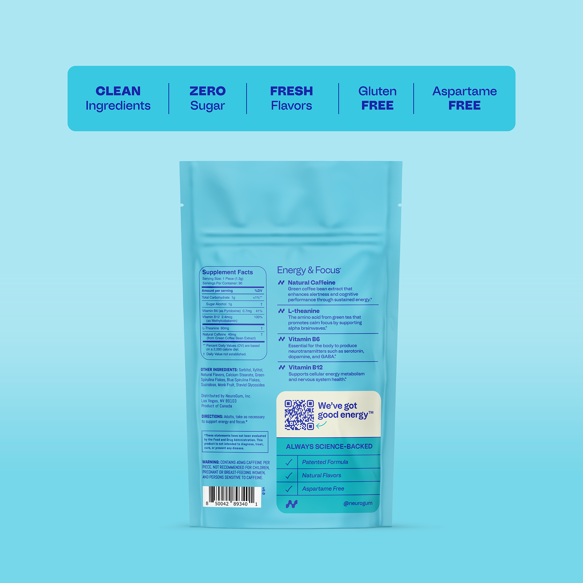 Spearmint / 180-piece pack