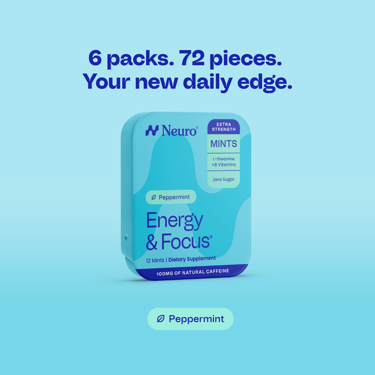 Extra Strength Energy & Focus™ Mints