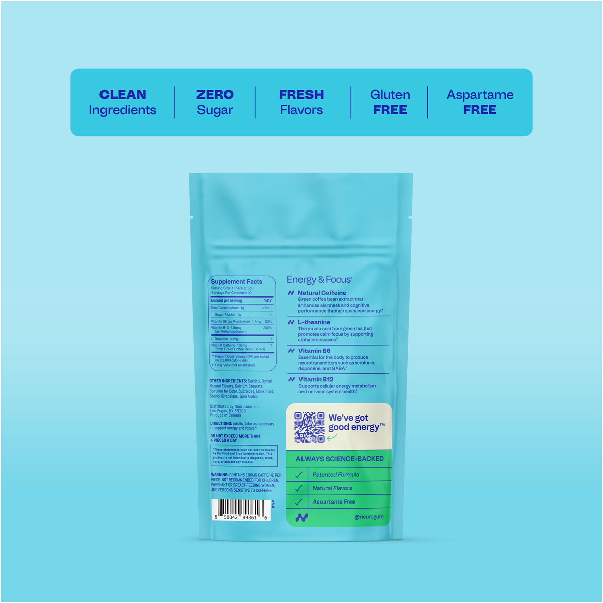 Spearmint / 180-piece pack