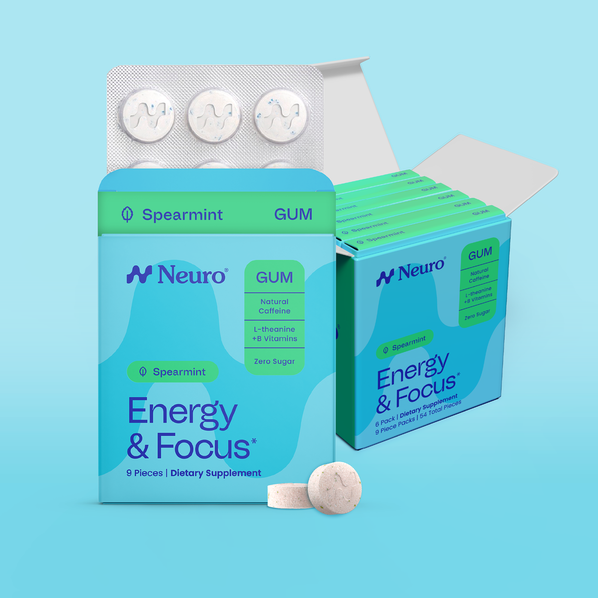 Spearmint / 54-piece pack