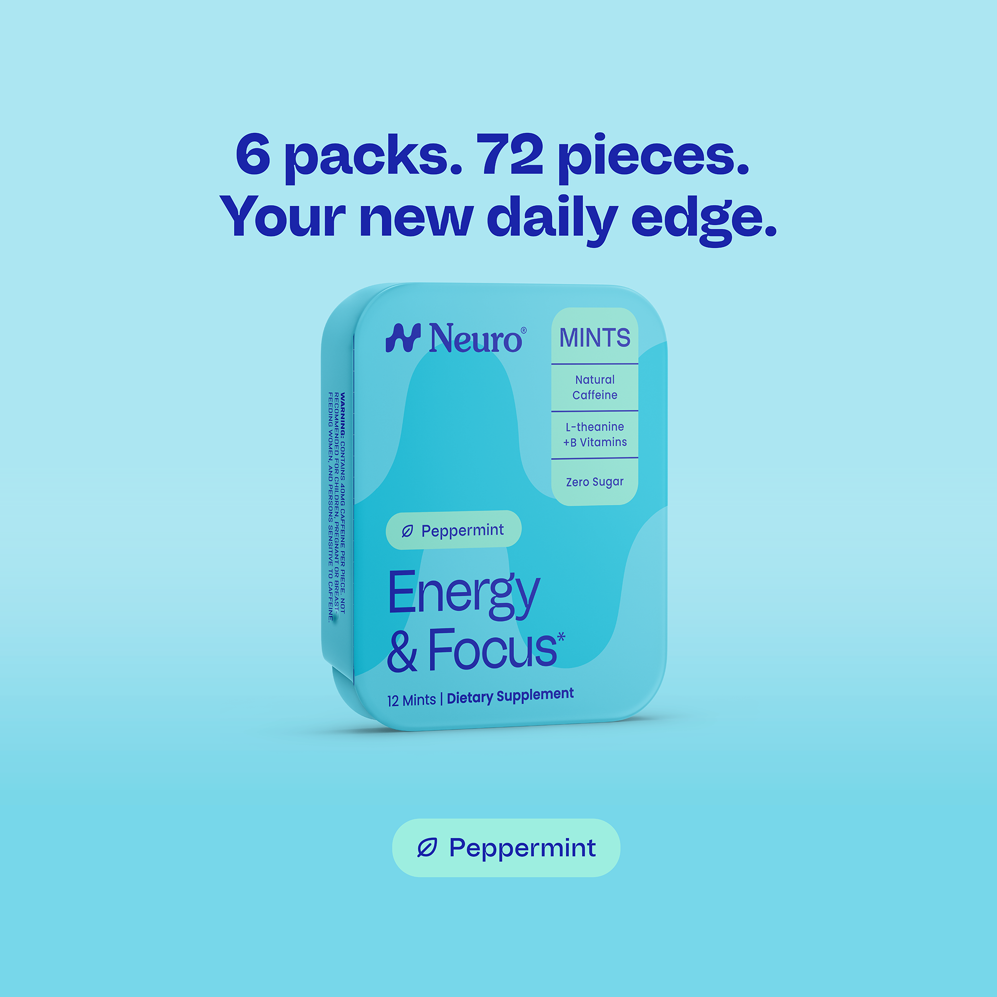 Peppermint / 72-piece pack