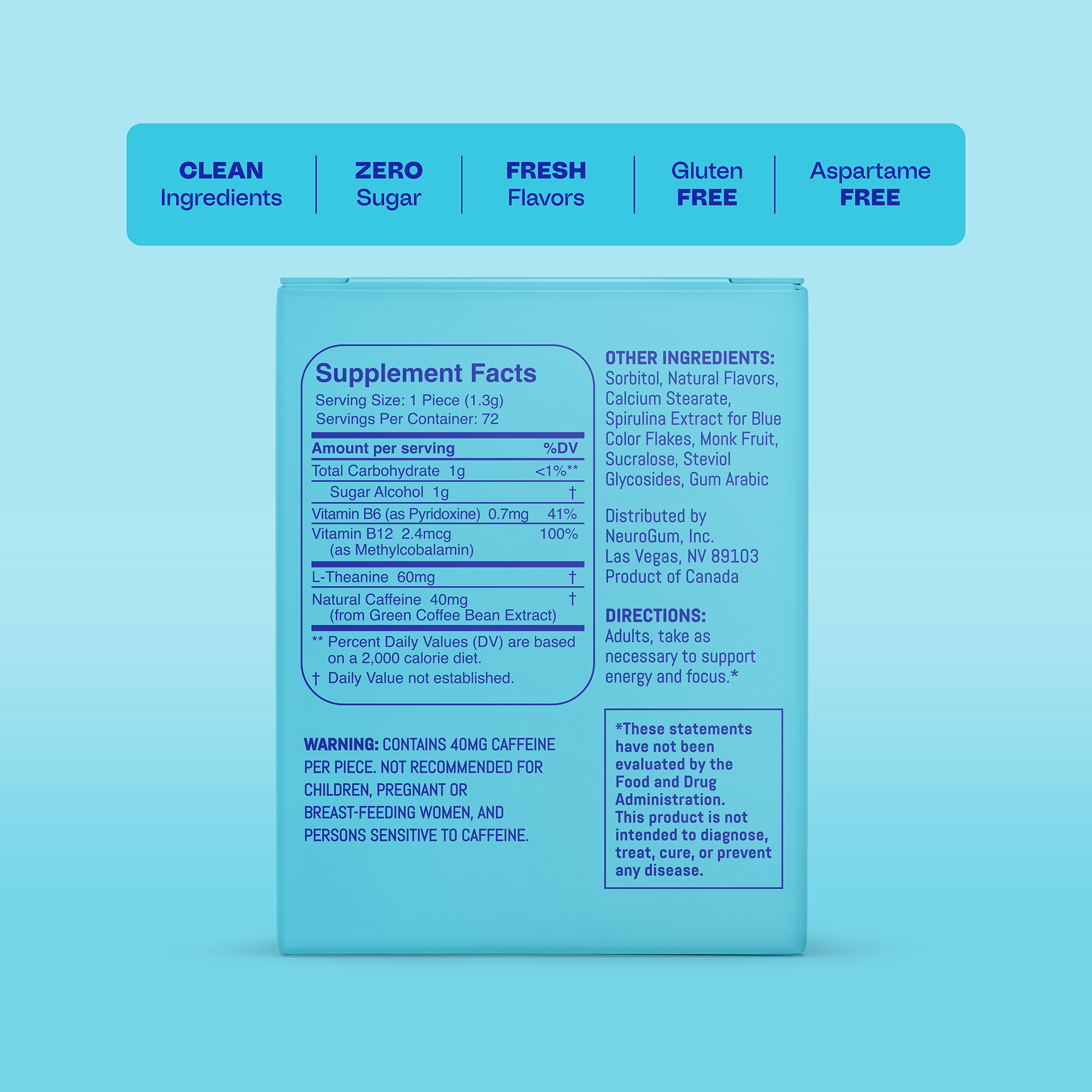 Peppermint / 72-piece pack