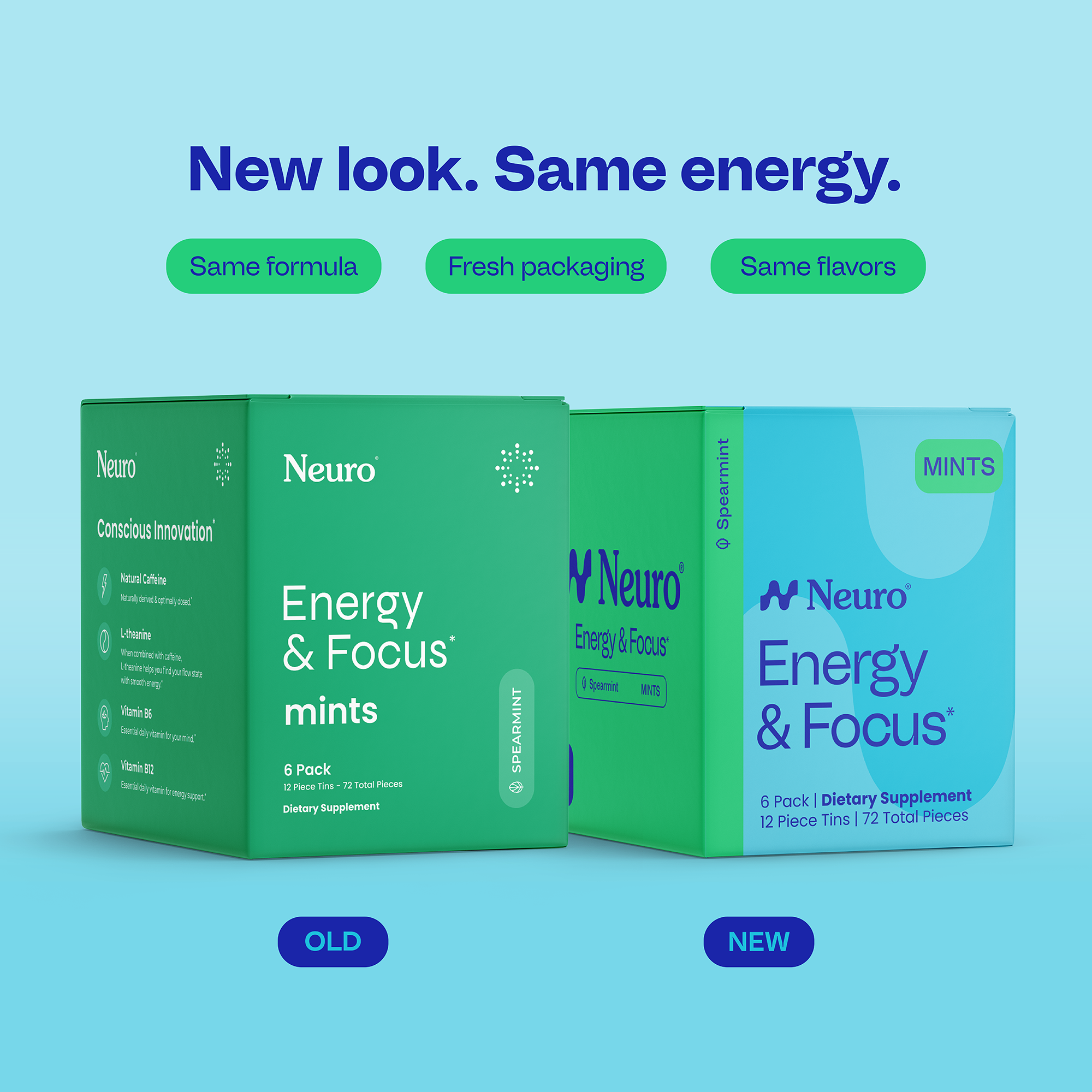 Spearmint / 72-piece pack