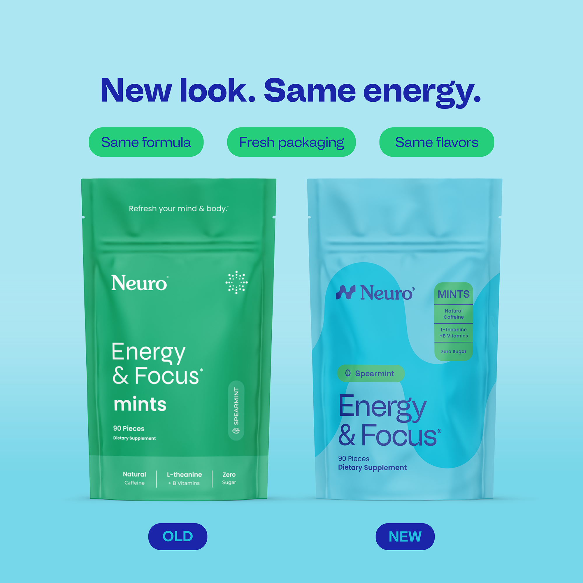 Spearmint / 90-piece pack