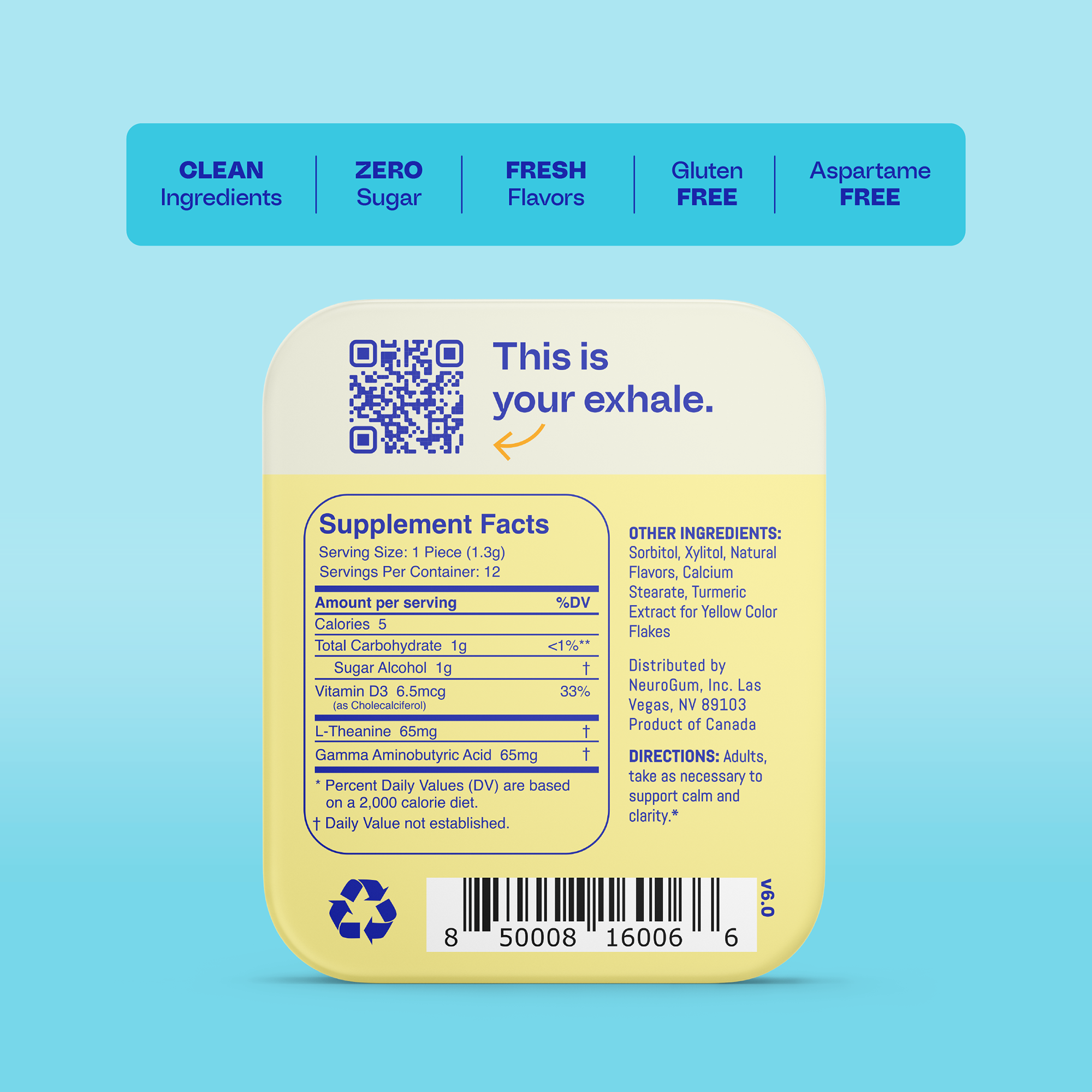 Honey Lemon / 6 pack (72 pc)