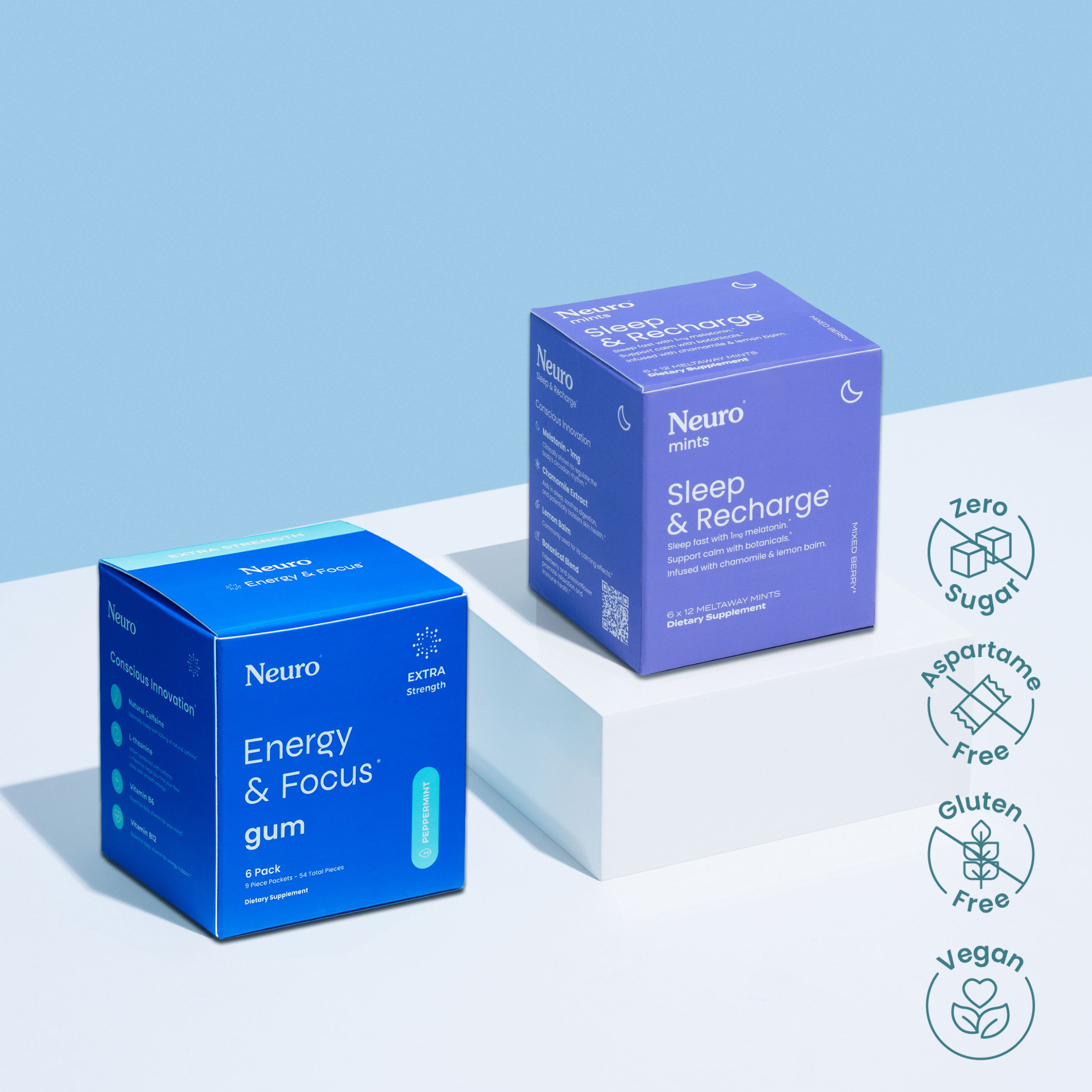 Energize & Reset Gums + Mints