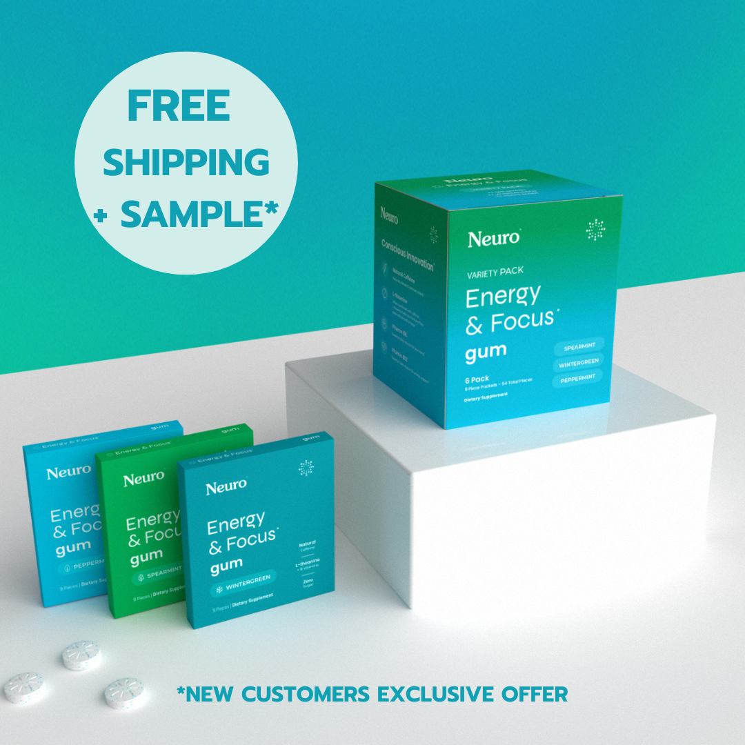 Variety Pack Energy & Focus Gum