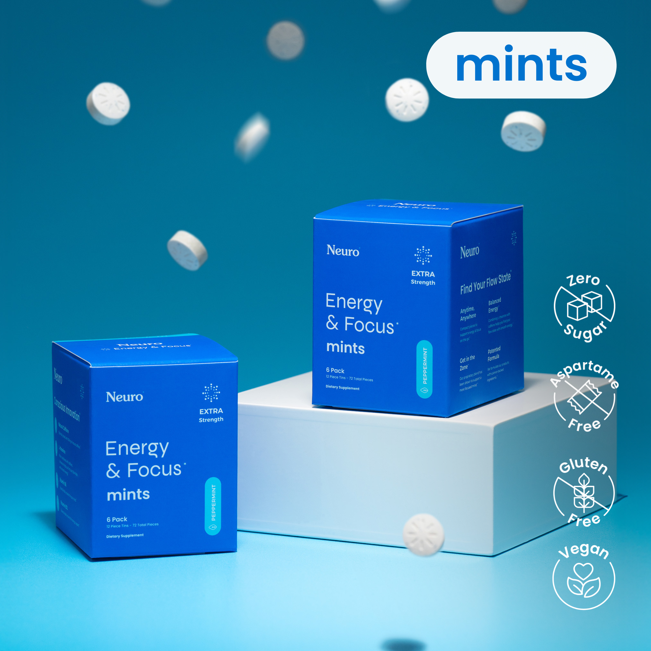 Energy & Focus Extra Strength Mints
