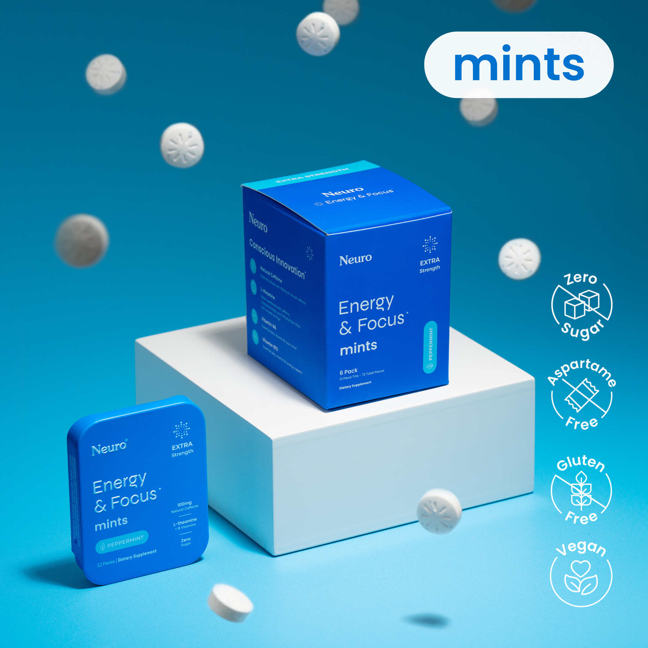 Peppermint / 6 pack (72 pc)