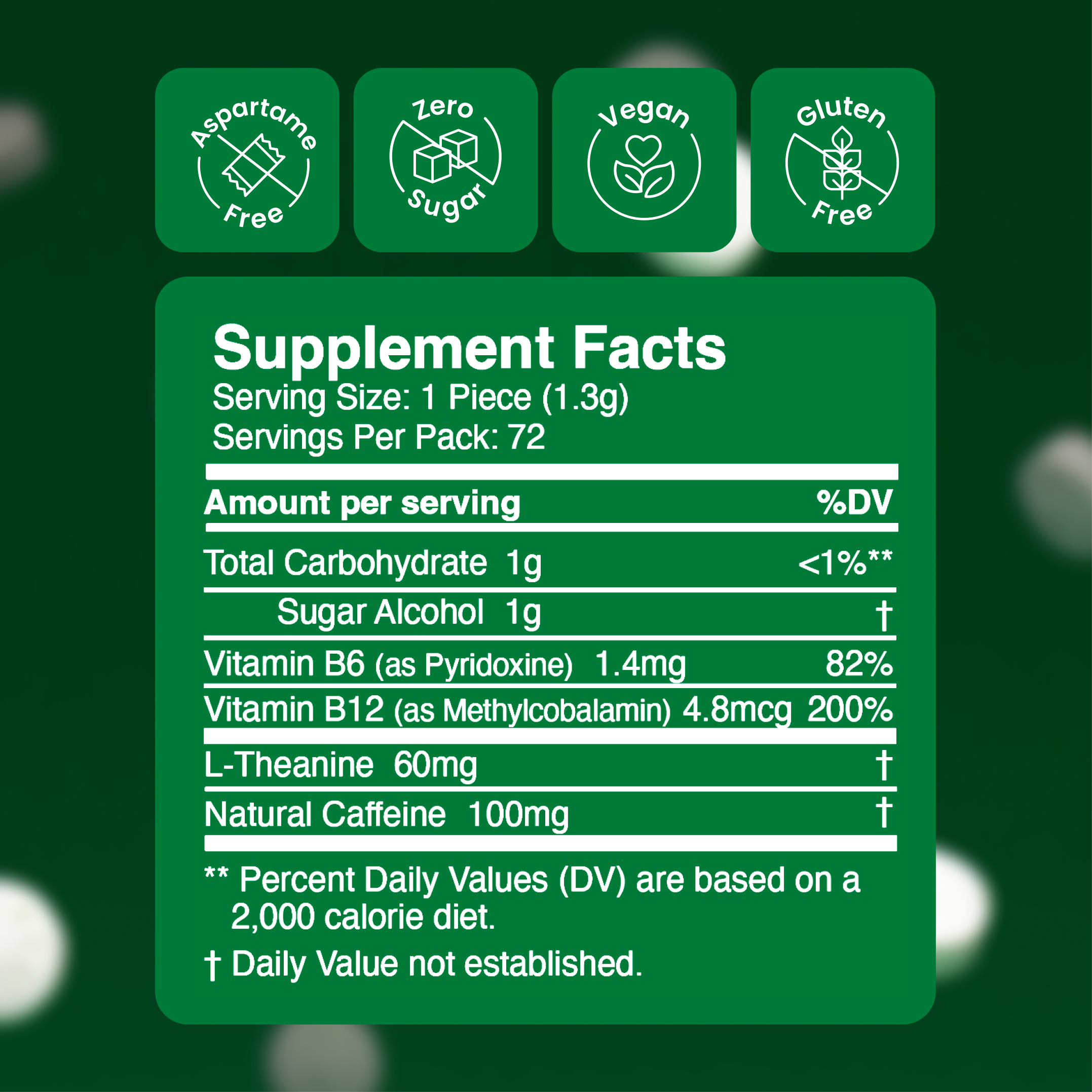 Spearmint / 6 pack (72 pc)