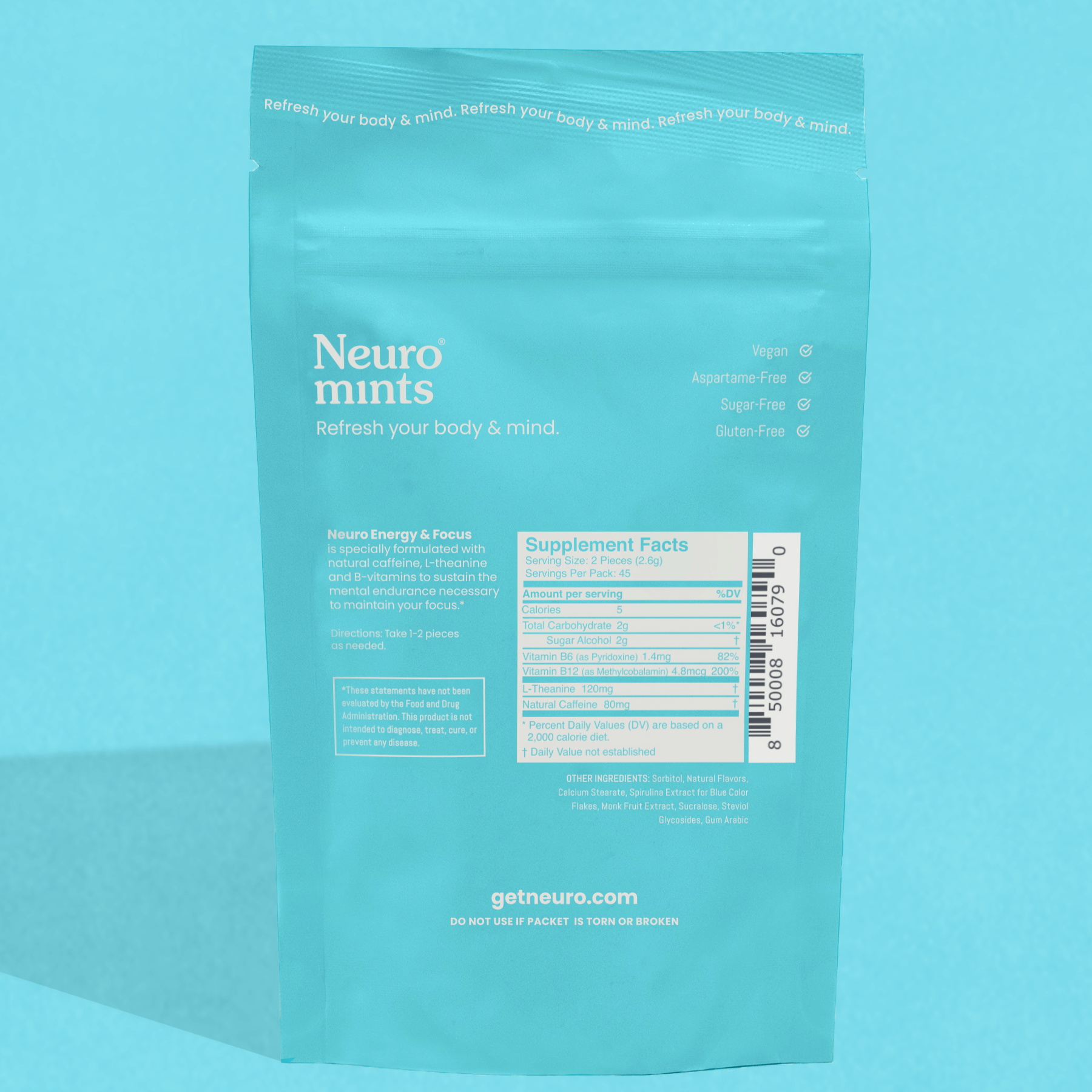 Peppermint / 180-piece pack