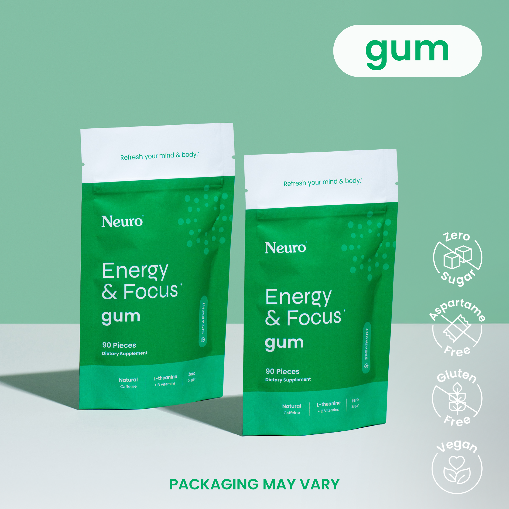 Energy & Focus Gum