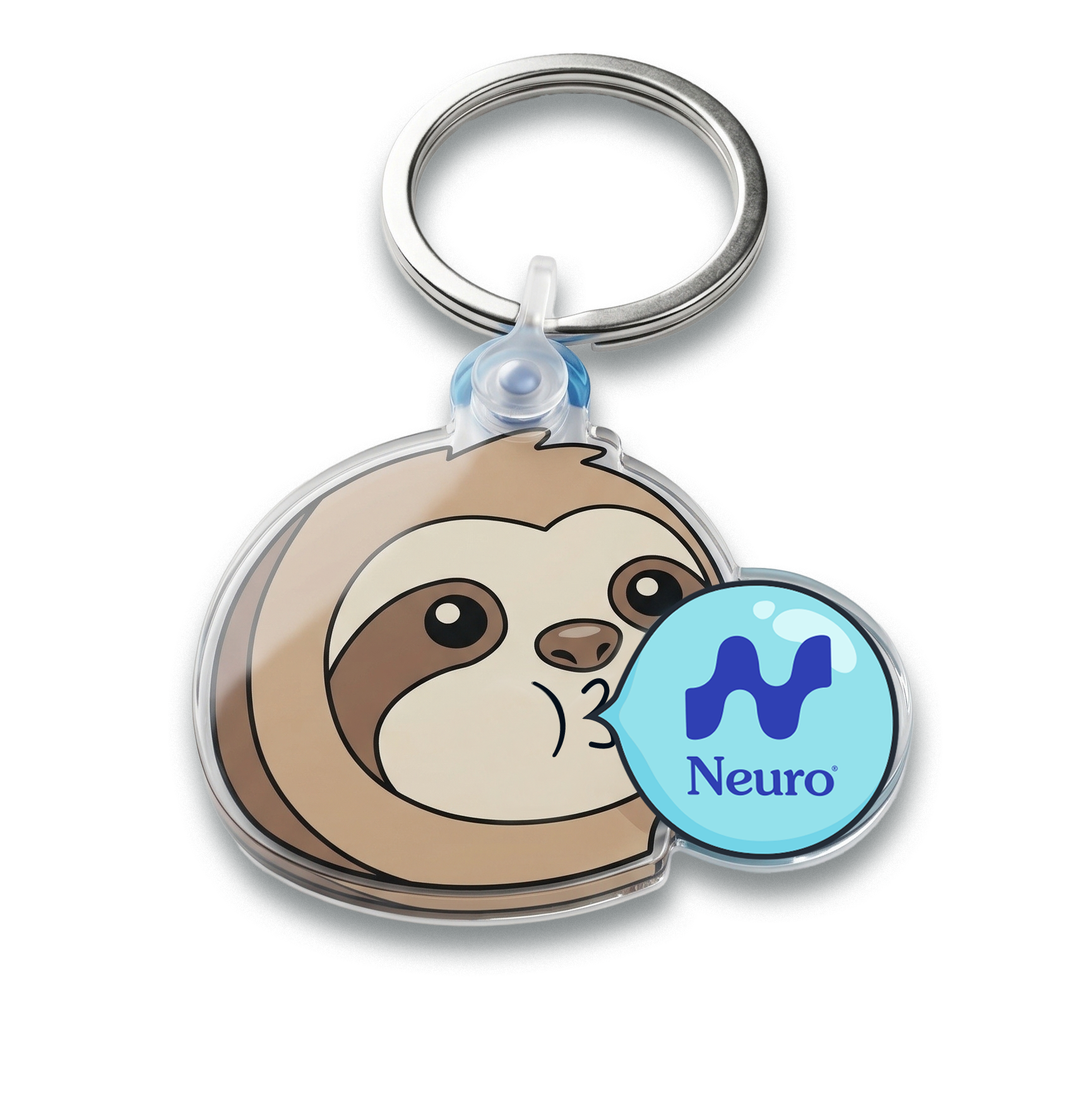 Feeling Slothy keychain – Neuro