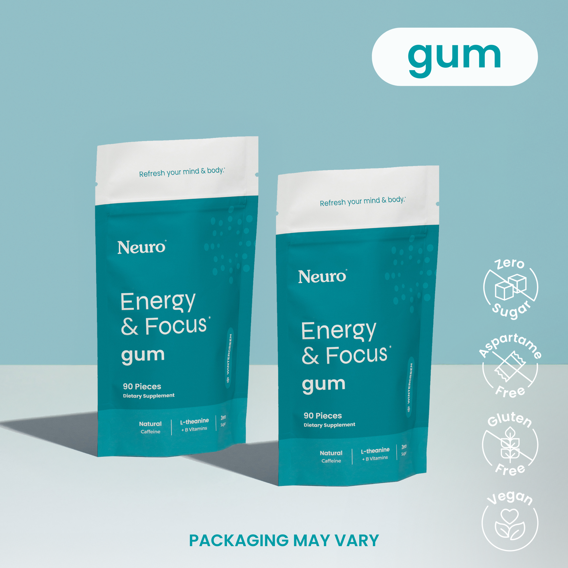 Energy & Focus Gum