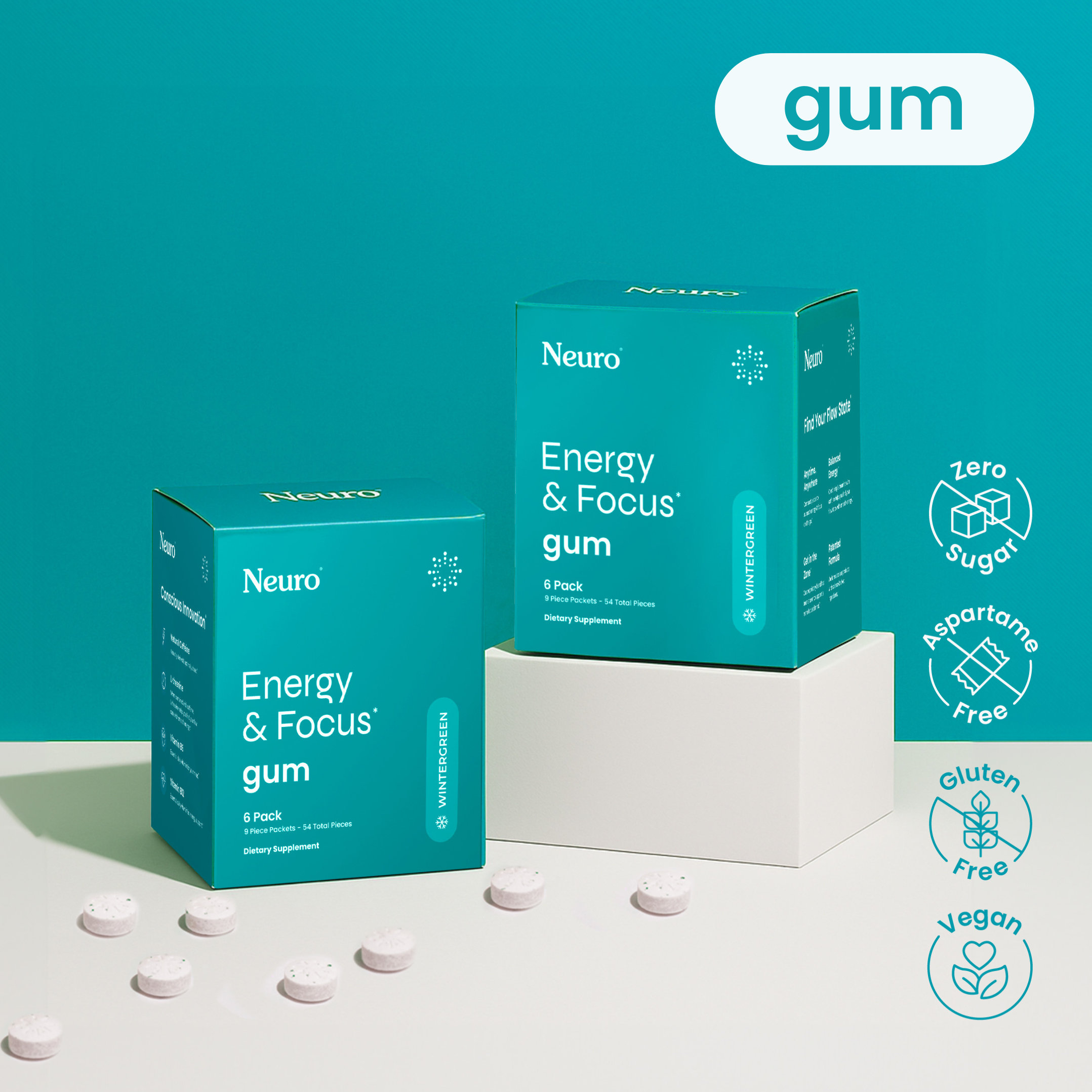Energy & Focus Gum