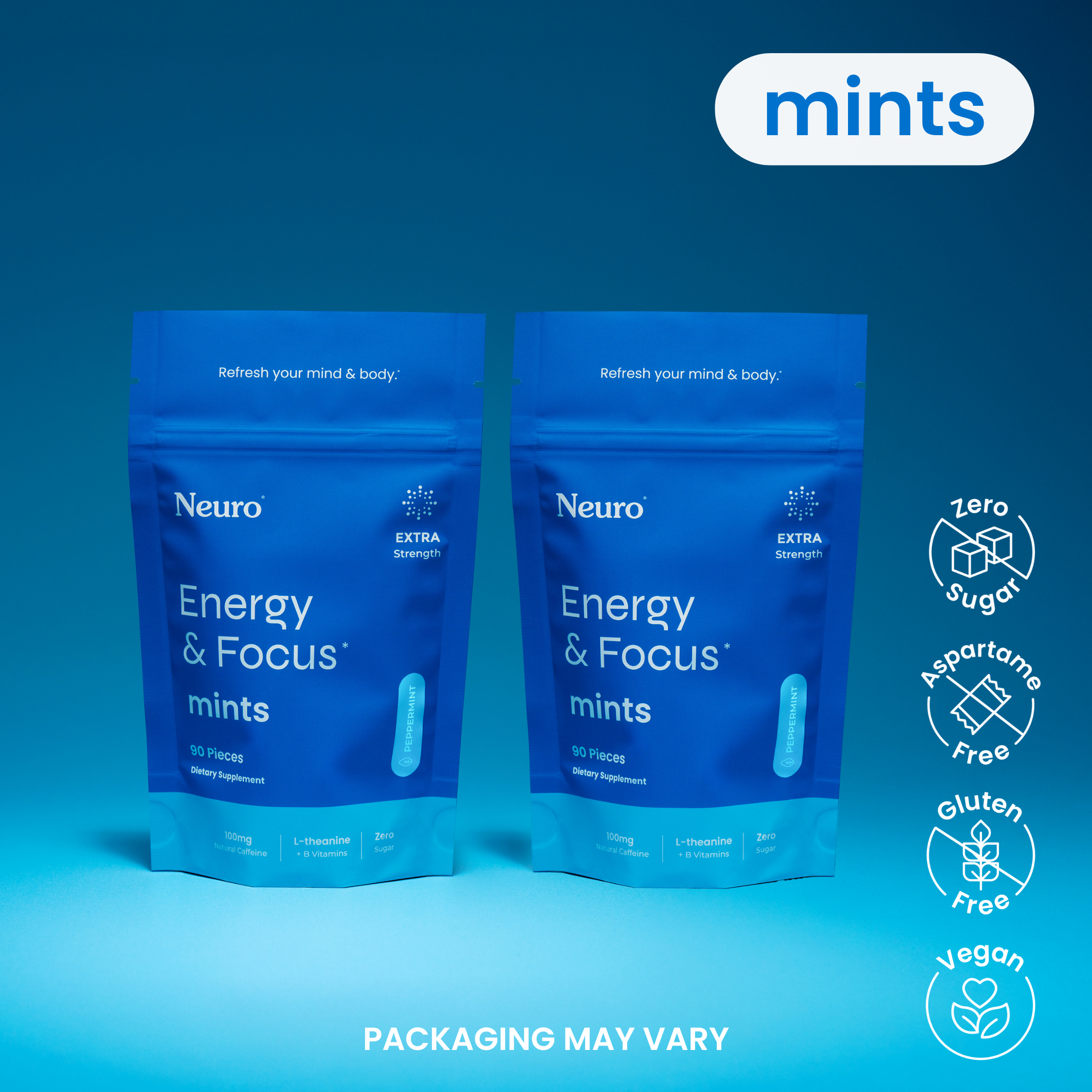 Energy & Focus™ Extra Strength Mints